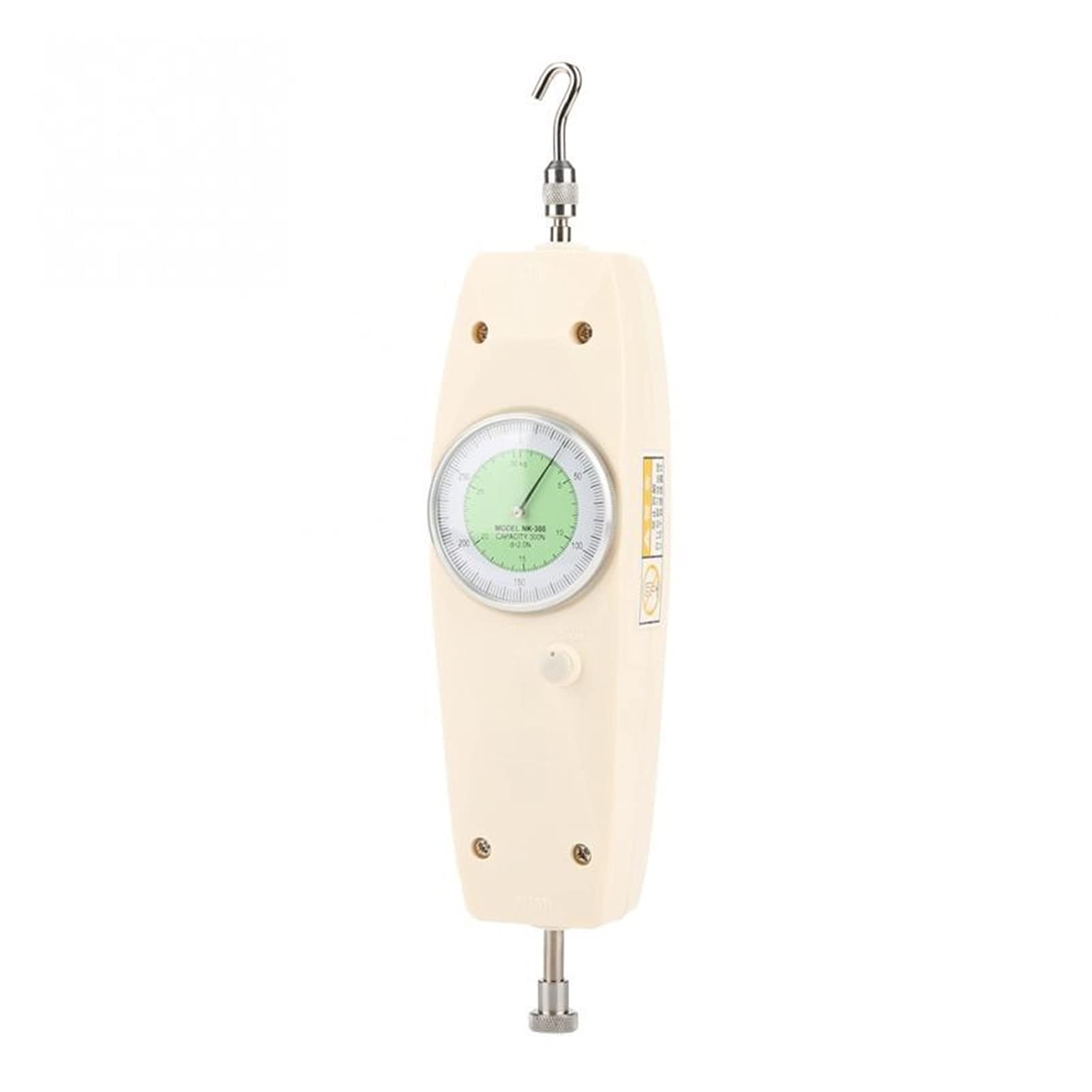 KDAWN 300N Portable Analog Dynamometer - High Accuracy Push Pull Force Gauge Meter for Industrial Testing, Quality Control & Material Strength Measurement | Perfect for Manufacturing, Construction & Laboratory Use