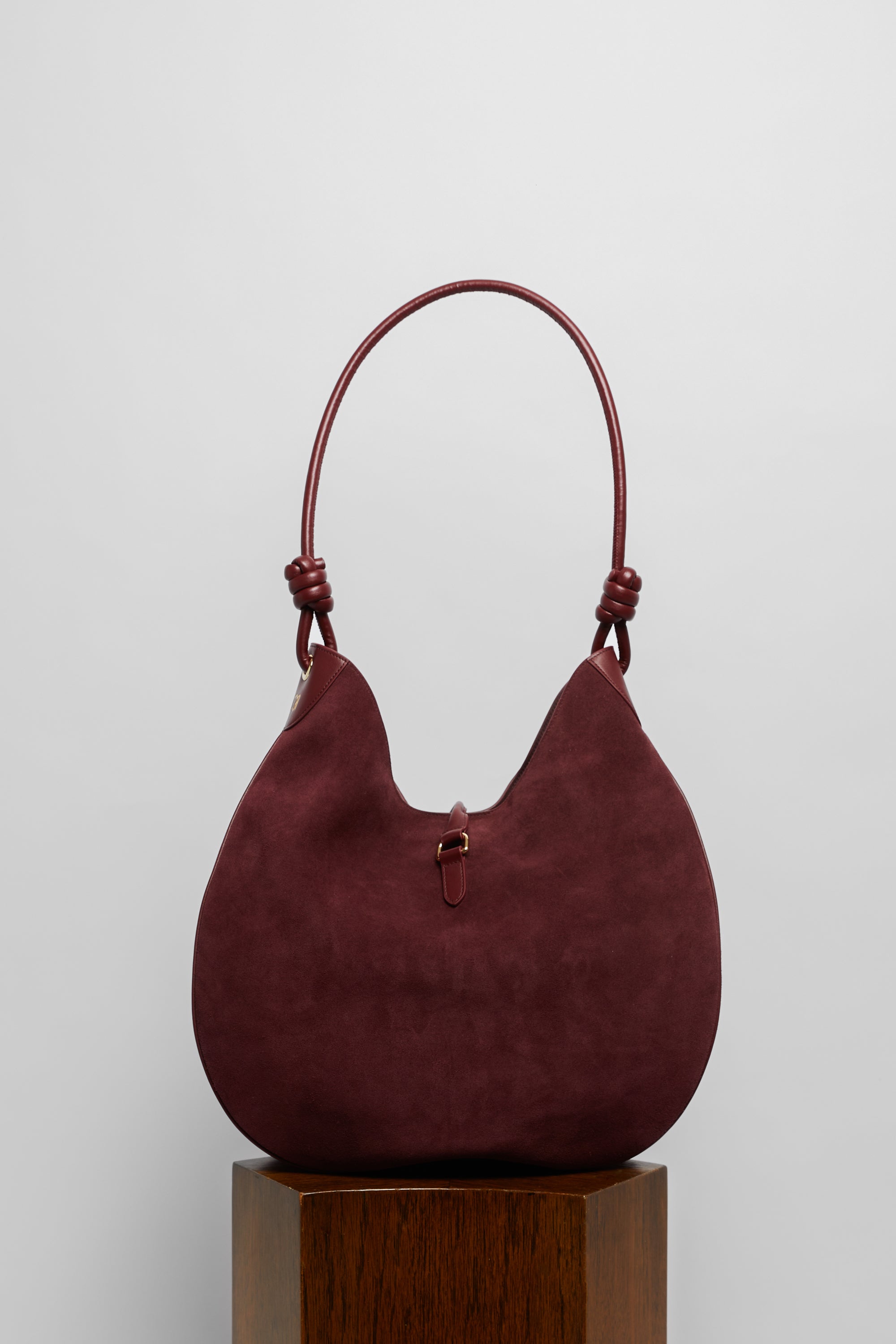 Stylish Maroon Suede Boho Crossbody Bag for Women - Perfect for Music Festivals, Travel & Everyday Use
