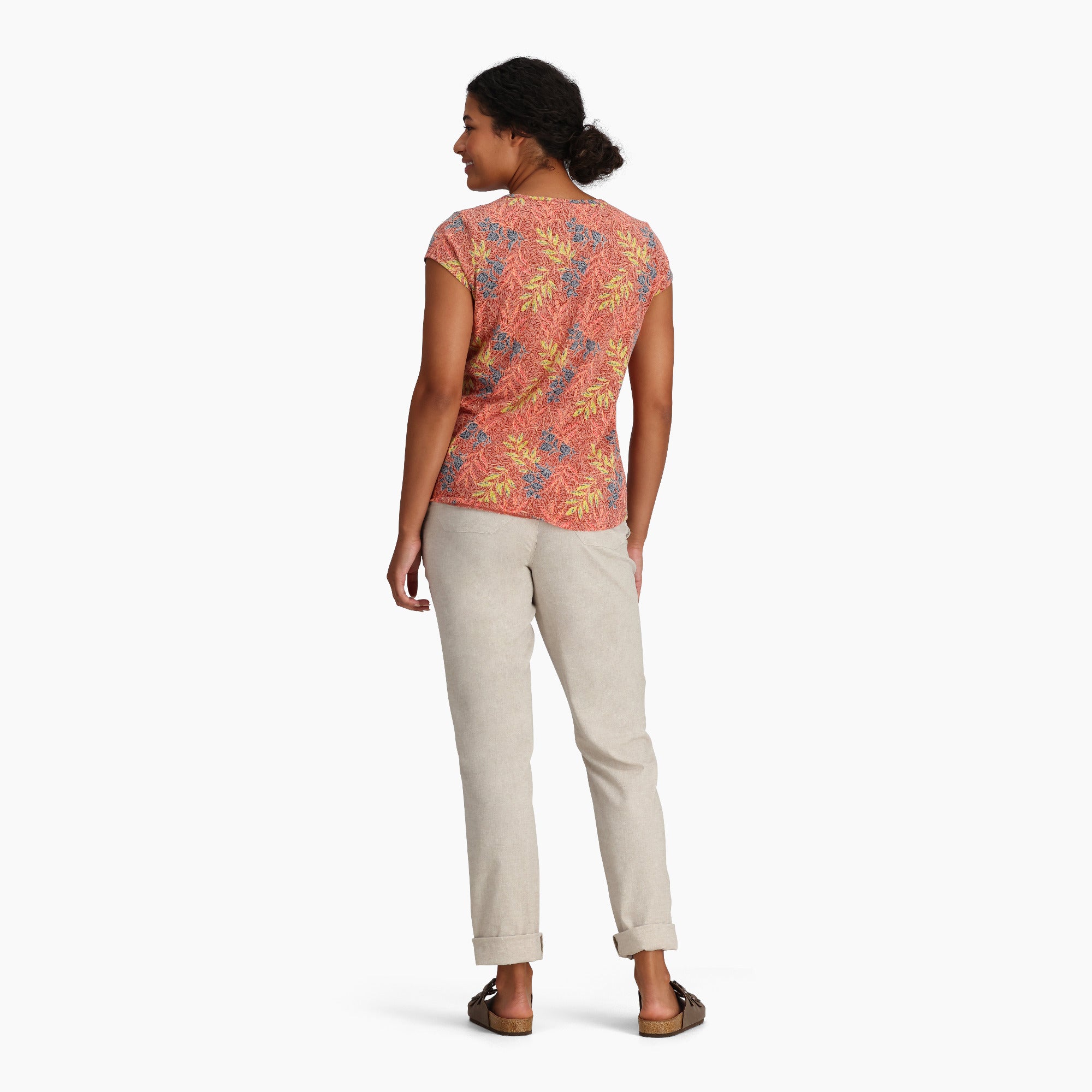 Lightweight Women's T-Shirt - Soft & Breathable Featherweight Tee for Casual Wear, Yoga & Travel | Comfortable Everyday Basic Top
