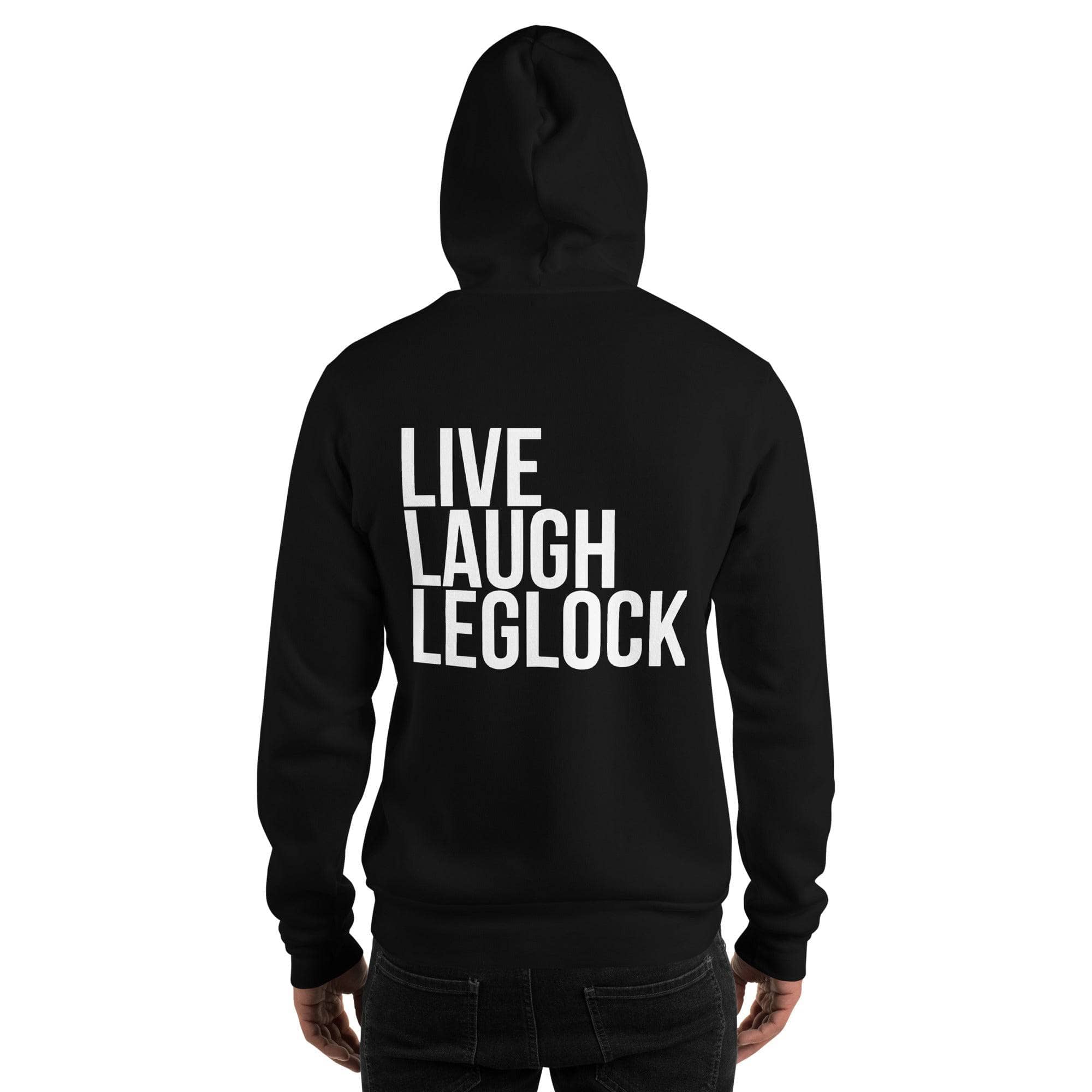 Premium Jiu Jitsu Hoodie with Leglock Design - Perfect for BJJ Training, MMA Workouts & Streetwear Fashion