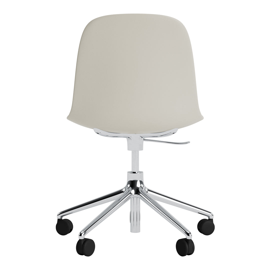 Ergonomic Form Chair with 5W Swivel Base & Gas Lift - Adjustable Office Chair for Home & Workspace - Perfect for Computer Desk, Gaming, and Professional Workstations
