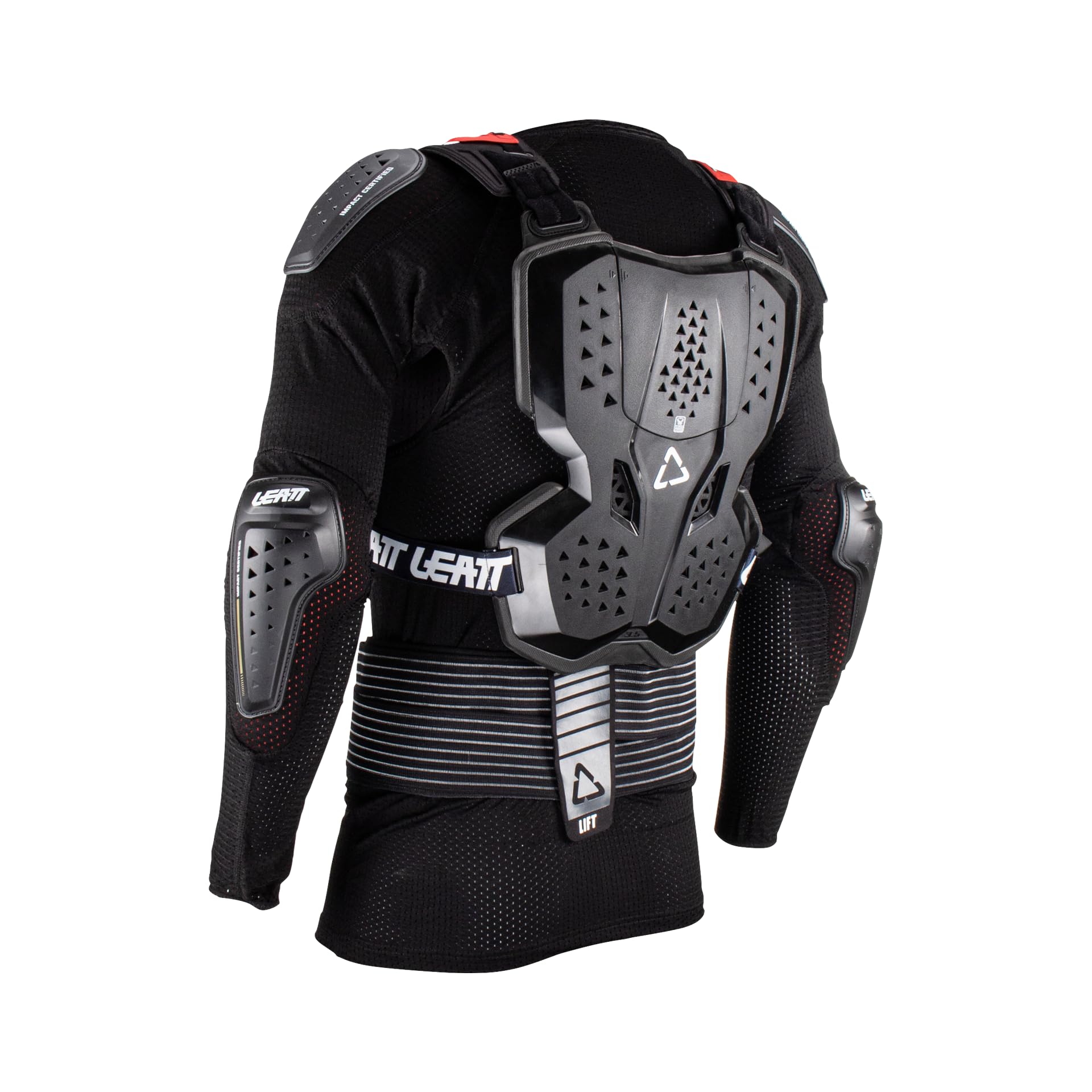 Leatt 3.5 Body Protector - CE Certified Motocross Armor for Off-Road Motorcycle & ATV Riding - Chest, Back & Shoulder Protection for Extreme Sports