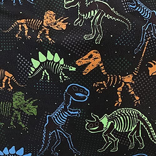 Skeleton Dinosaur Black