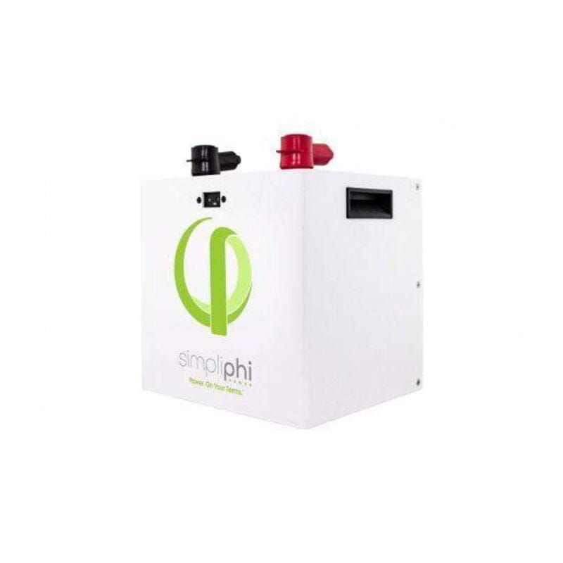 SimpliPhi PHI 2.7 kWh 24V Lithium Iron Phosphate (LFP) Battery - Reliable Solar Energy Storage for Home & Off-Grid Power Systems | Backup Power Solution for Emergencies & Renewable Energy Applications