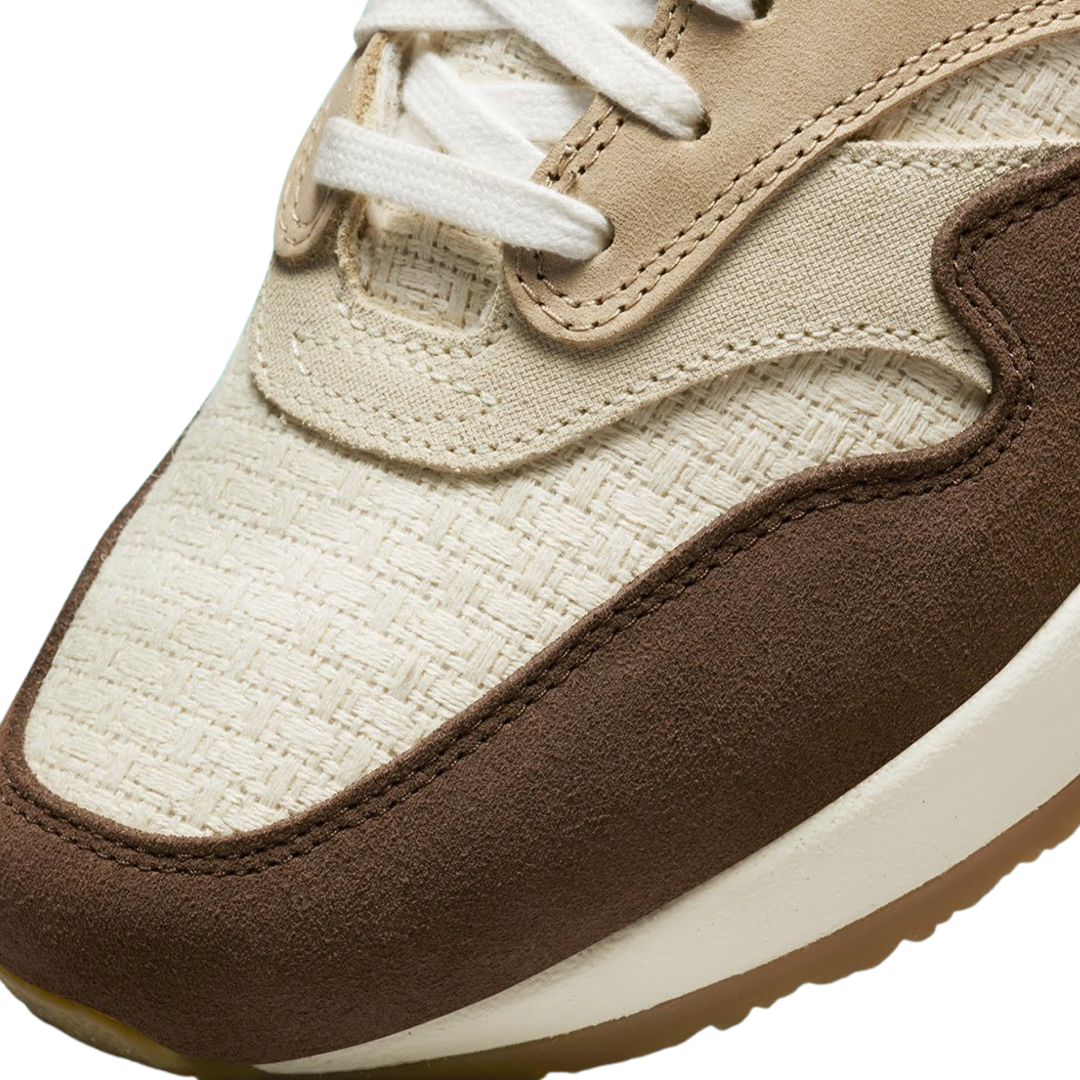 Nike Air Max 1 Premium Running Shoes - Medium Brown Mint Foam Cushioning for Men & Women | Perfect for Jogging, Gym Workouts & Casual Wear