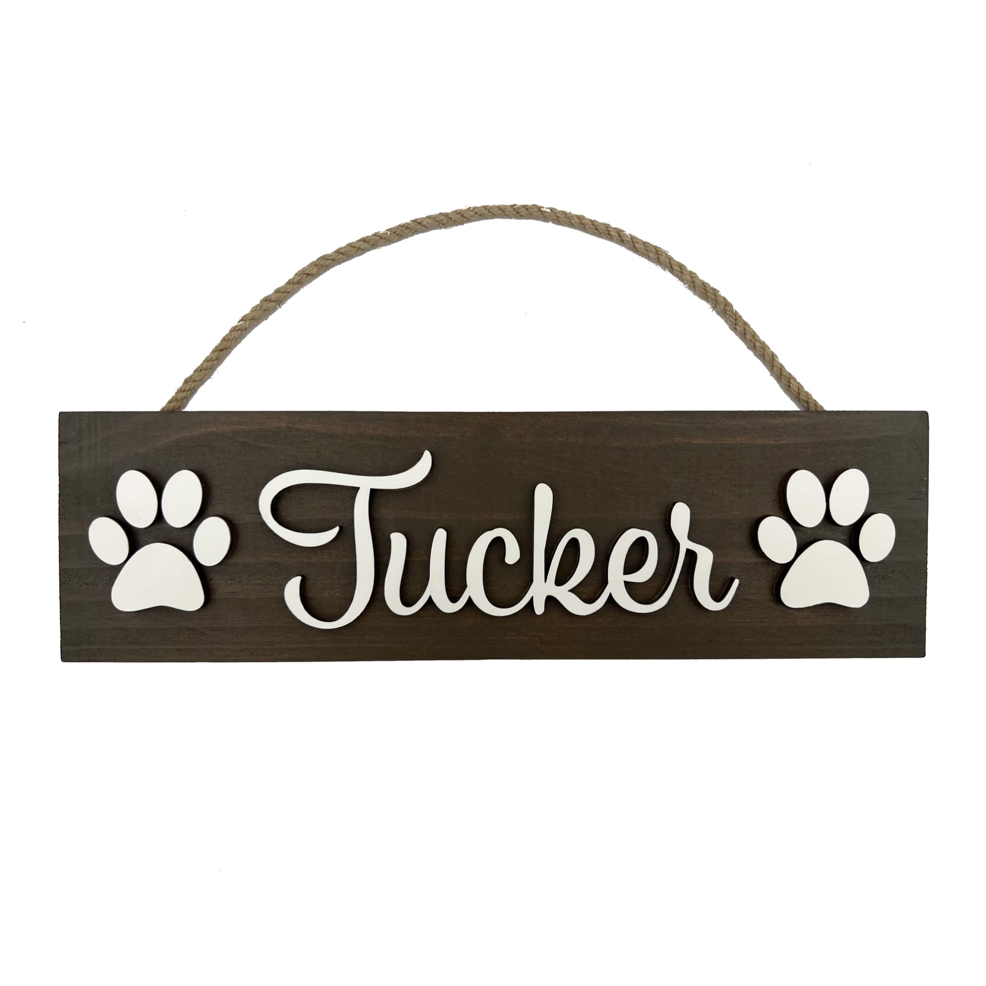 Custom 3D Pet Name Sign - Personalized Dog & Cat Name Plaque for Home Decor - Perfect for Pet Lovers & Gift Giving