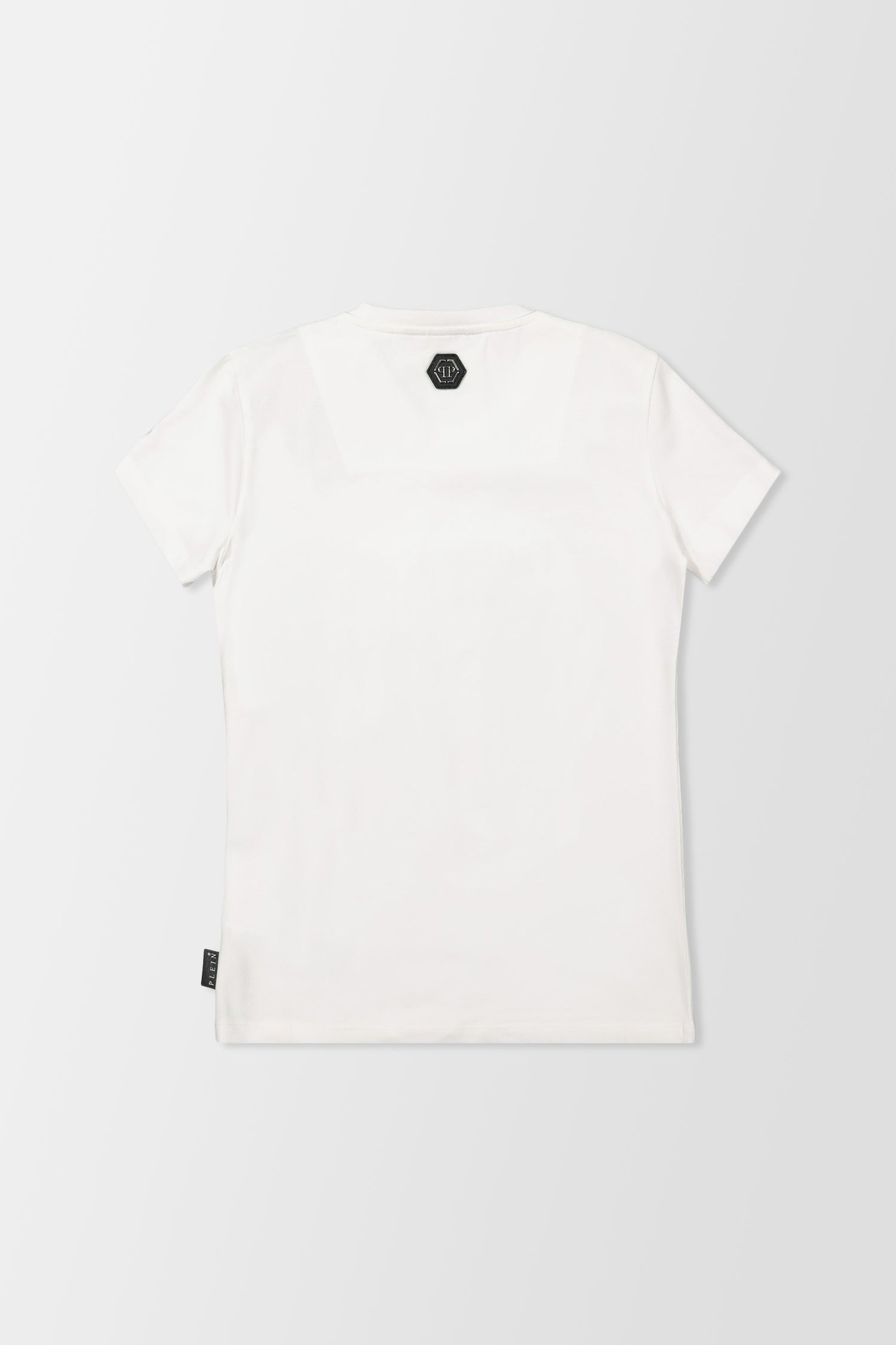 Philipp Plein Skull Print Round Neck Short Sleeve T-Shirt for Men - Casual Streetwear & Everyday Outfit