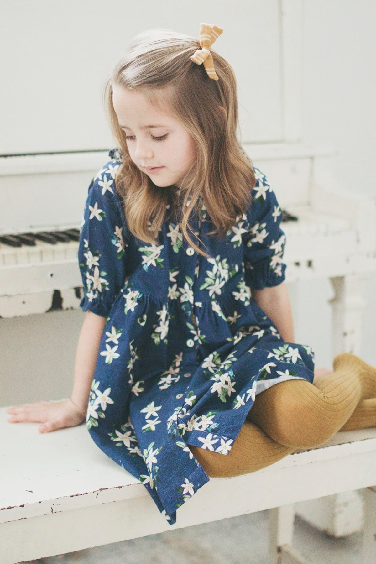 Lali Kids Ivy Girls Dress - Cute Floral Summer Dress for Toddlers & Little Girls - Perfect for Birthday Parties, Playdates & Outdoor Adventures