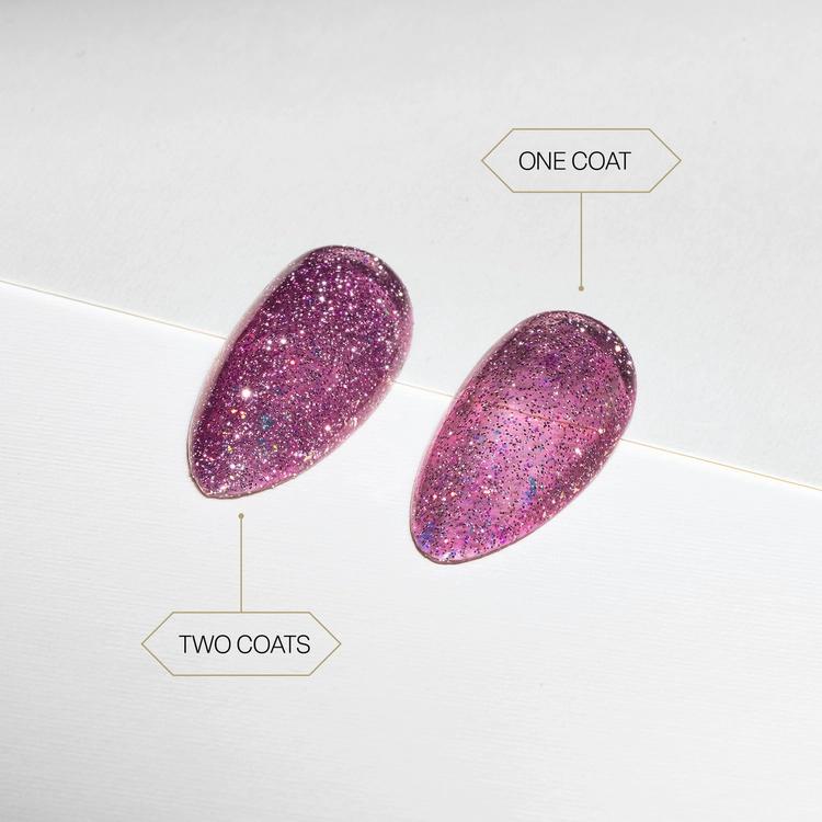 Apres Flash Glitter Gel FG08 - Professional Nail Art Glitter Gel for Manicures & Pedicures - Perfect for Parties, Weddings, and Special Occasions