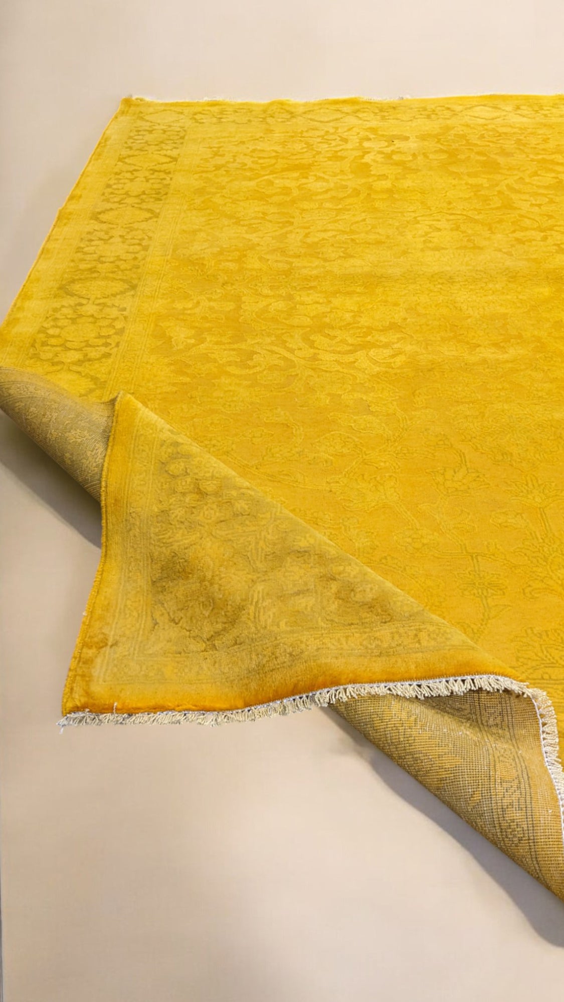 Hand Knotted Silk and Wool Rug - 8'11
