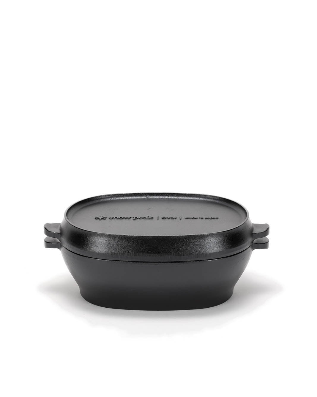 Micro Sand Dutch Oven CS 303 - Premium Cast Iron Cookware for Baking, Roasting & Braising - Perfect for Camping, Outdoor Cooking & Home Kitchen Use
