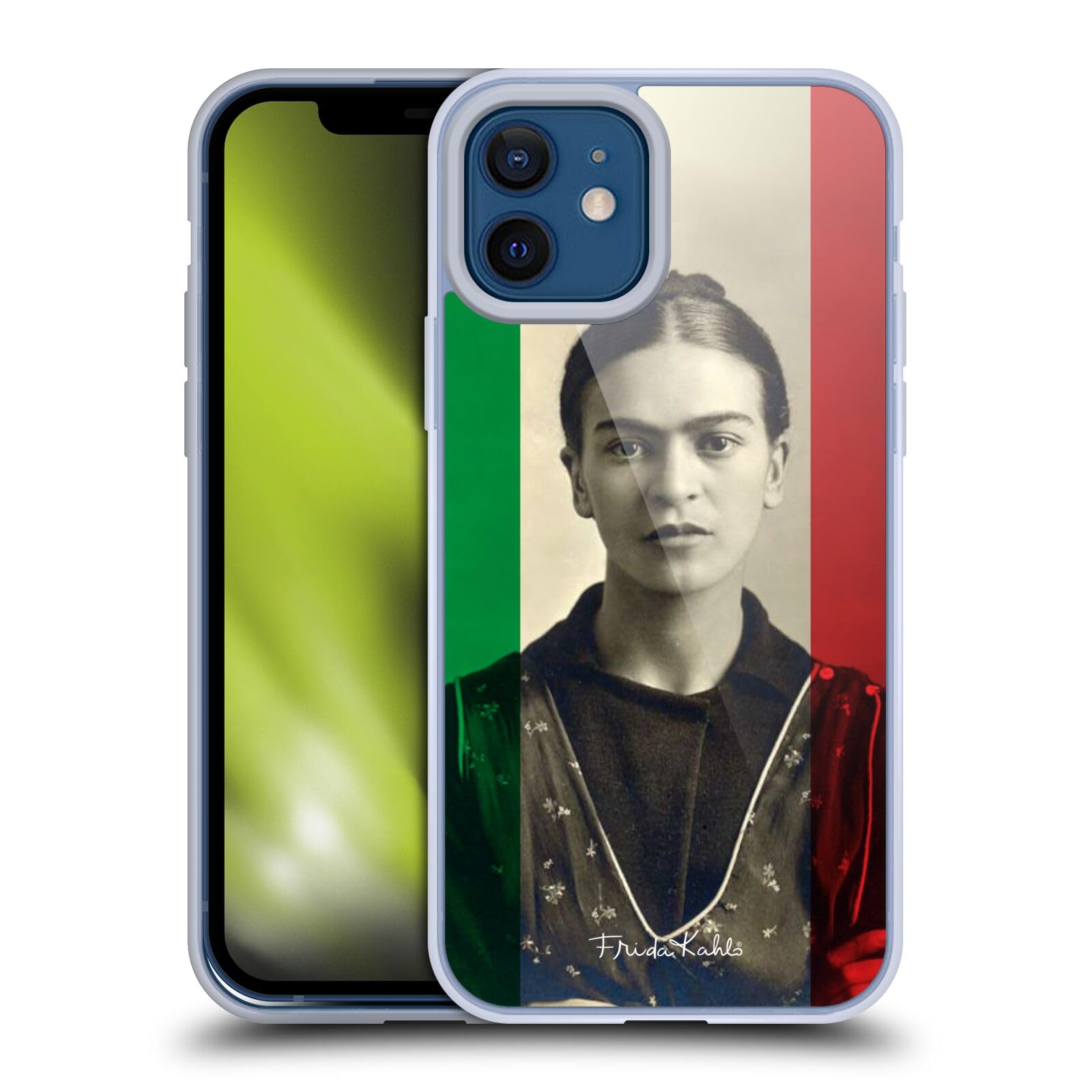 Officially Licensed Frida Kahlo iPhone 12 Case - Soft Gel Phone Cover with Young Portrait & Quotes - Compatible with iPhone 12/12 Pro - Perfect for Art Lovers & Unique Style Accessories