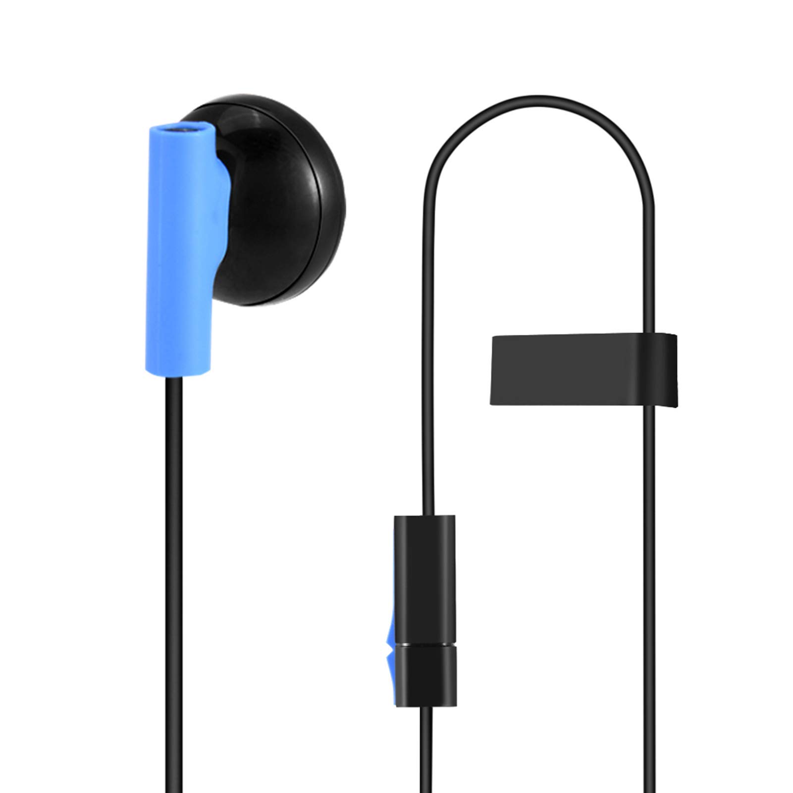 Kafuty Gaming Headset with Microphone - 3.5mm Wired Earphones for PS4 Controller, Compatible with Sony PlayStation 4 & Other 3.5mm Audio Devices - Perfect for Gaming, Streaming & Online Chatting