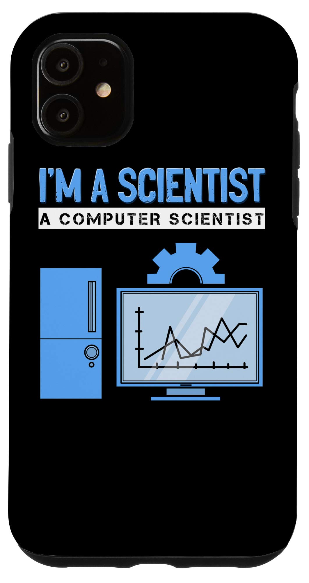 iPhone 11 Case - Scientist Computer Science Engineer Programming Design - Perfect for IT Professionals & Tech Enthusiasts