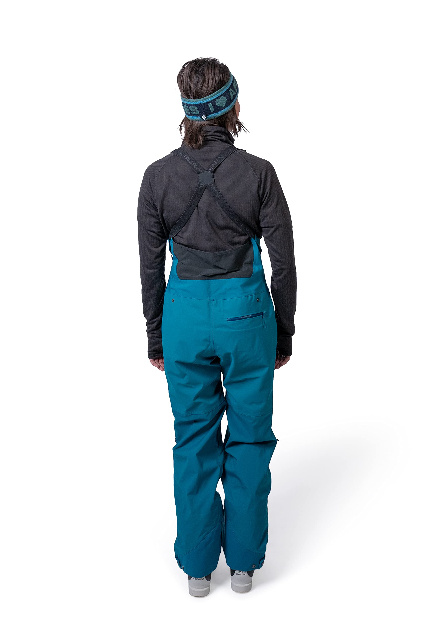 Flylow Women's Moxie Bib Waterproof Breathable Softshell Ski Pants - Insulated Winter Snowboard Bib Overalls for Cold Weather & Mountain Adventures