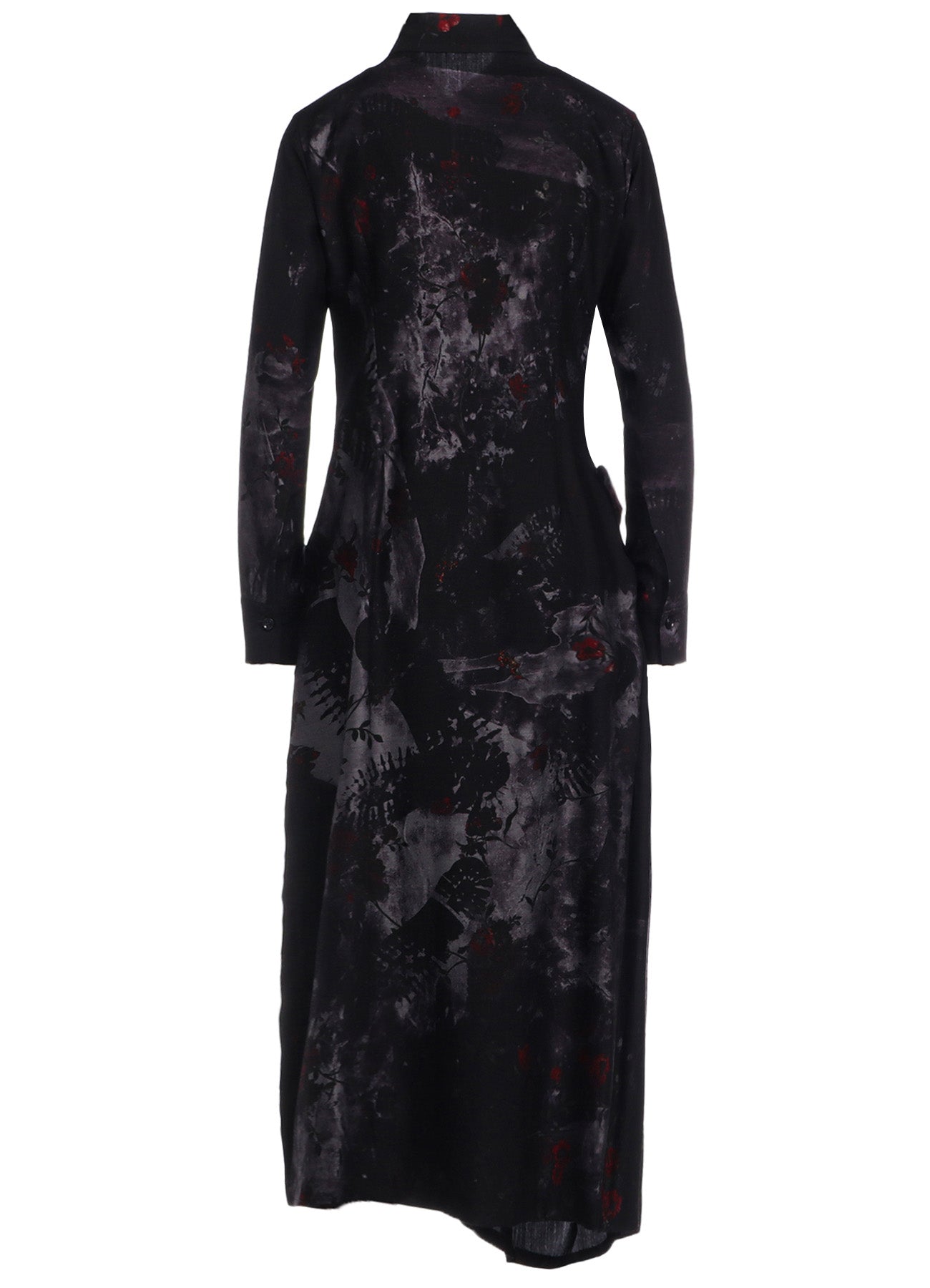 Elegant CU/Twill Stepped Floral Print Gathered Dress for Women | Perfect for Parties, Weddings & Special Occasions