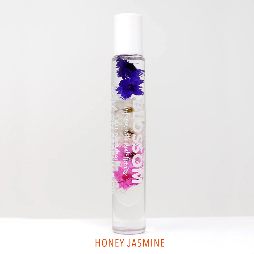 Blossom Roll On Perfume Oil - All Natural Vegan Fragrance, Paraben Free, Cruelty Free (1 Piece) - Perfect for Daily Wear, Travel & Gift Giving