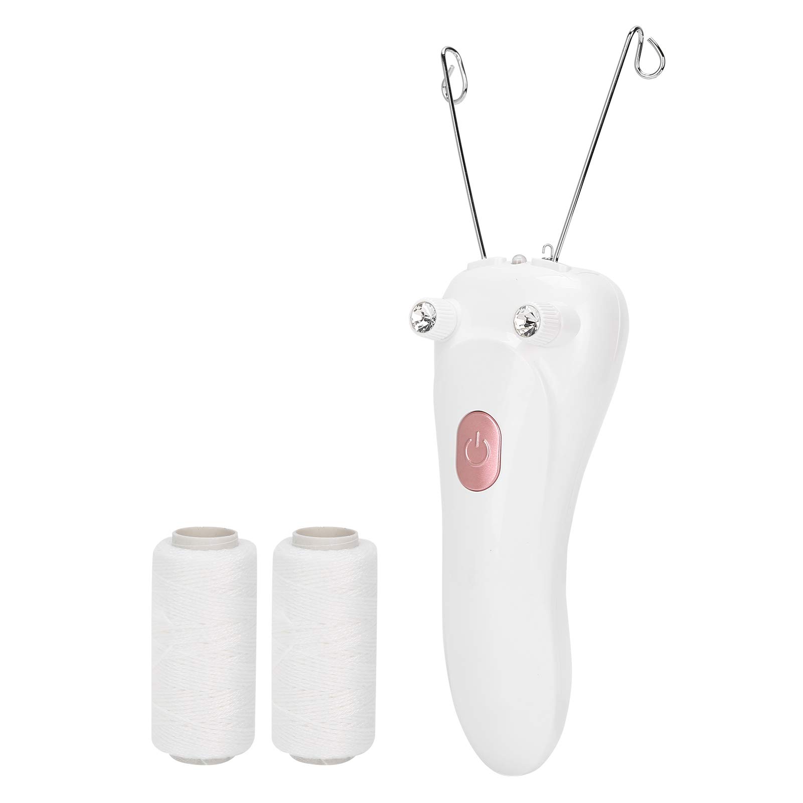 Electric Hair Removal Epilator - USB Rechargeable Facial & Body Hair Remover for Women & Men - Painless & Smooth Skin - Perfect for Travel, Home & Salon Use (Pink)