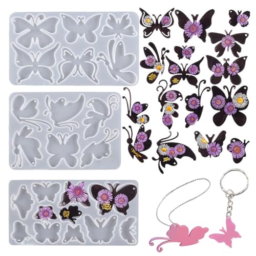 3pcs Butterfly