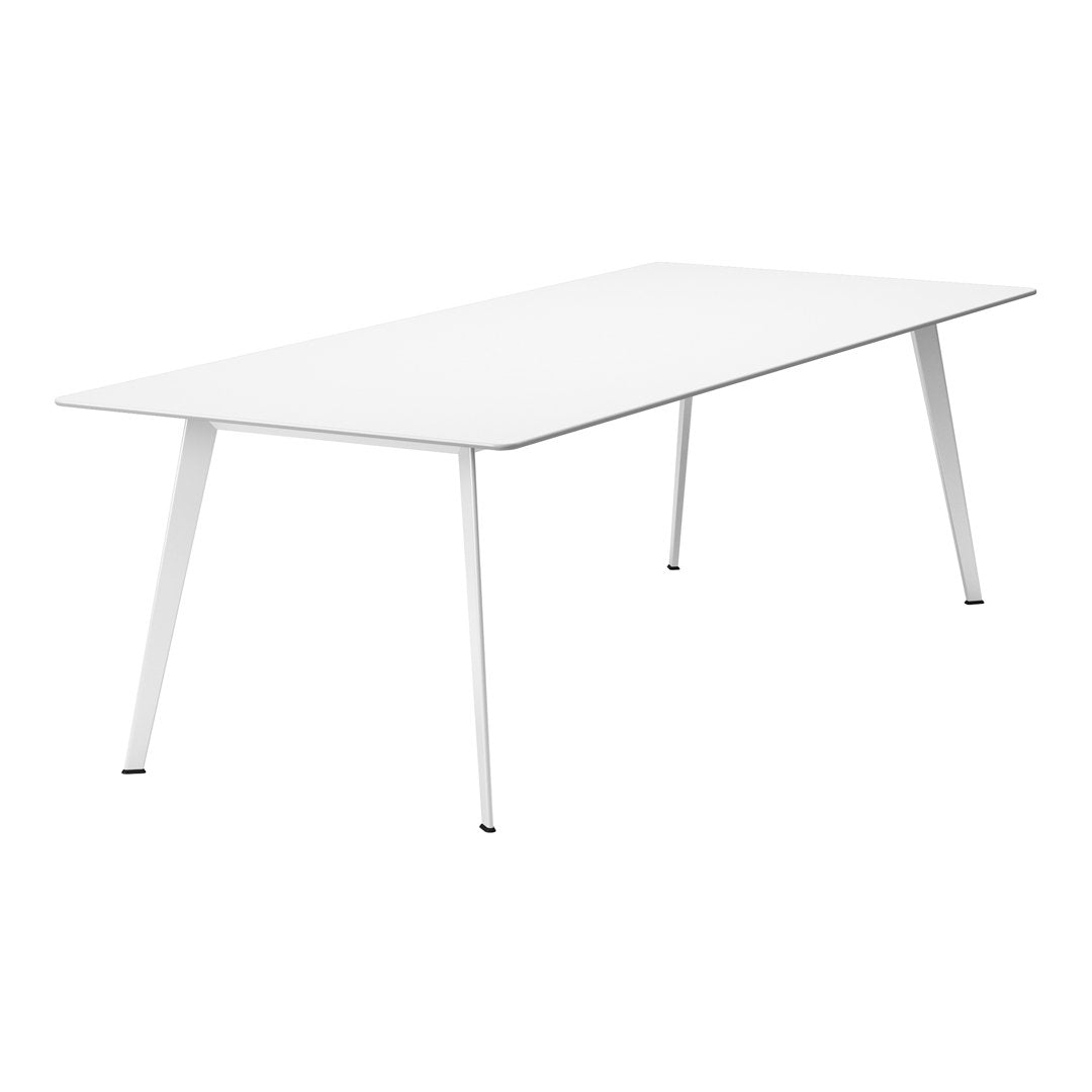 Modern Rectangular JW Dining Table - Solid Wood Kitchen Table for 6-8 People - Perfect for Family Dinners & Entertaining Guests