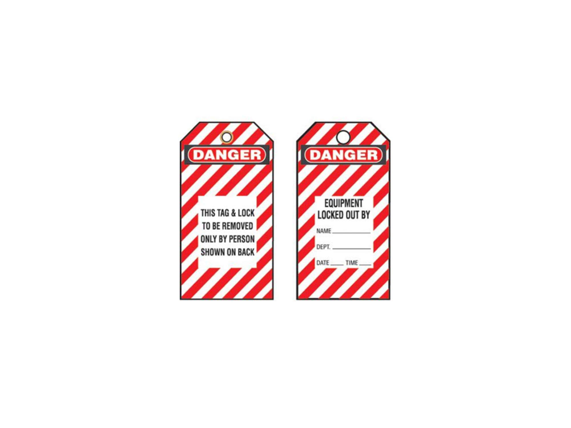 Panduit PVT-98 Write-On Safety Tag - 3