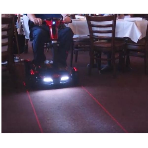 EV Rider TeQno AF Folding Mobility Scooter - Lightweight & Portable Electric Scooter for Adults & Seniors - Ideal for Travel, Shopping, and Outdoor Adventures