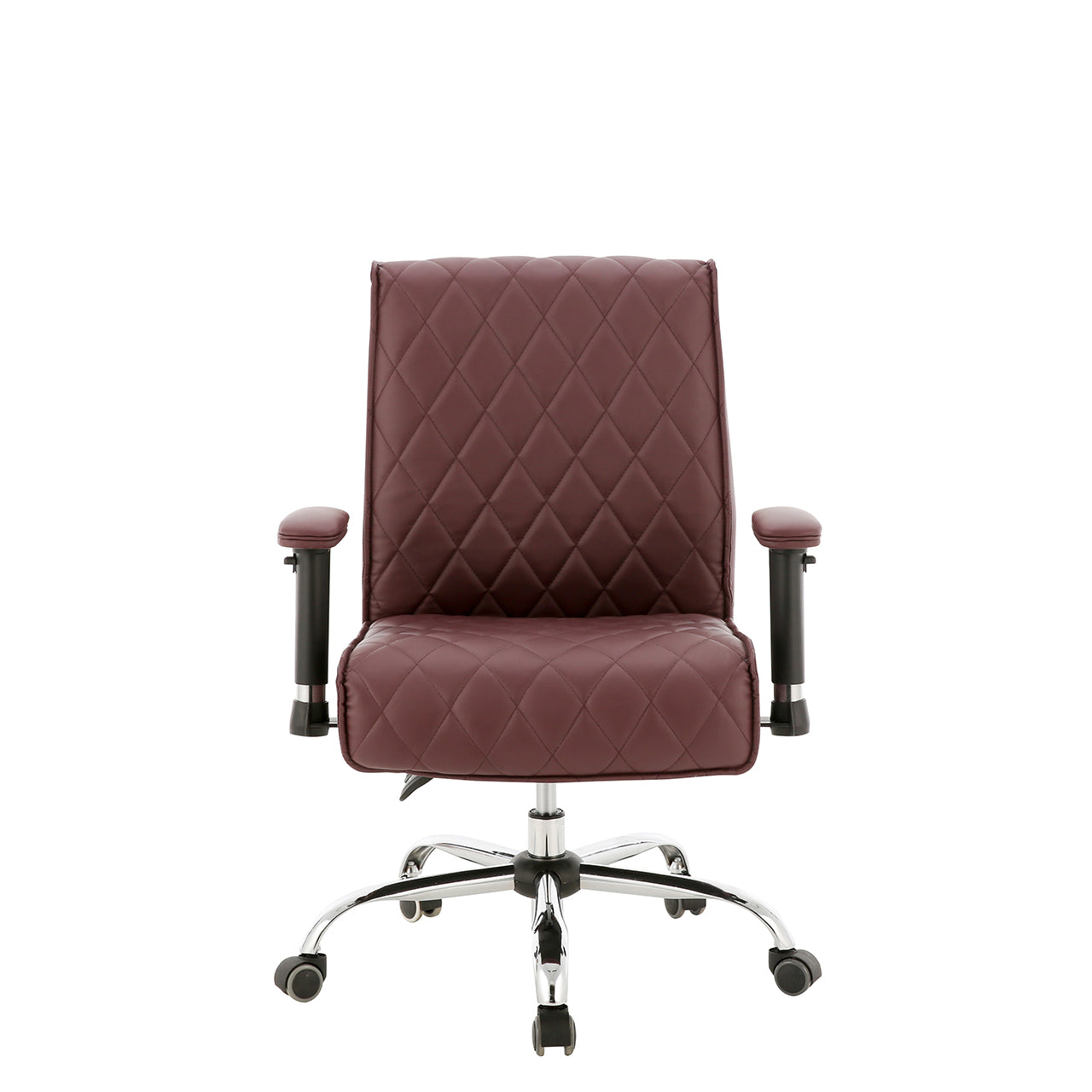 Delia Client Chair - Ergonomic Office Chair with Adjustable Height & Lumbar Support for Home & Business Use - Perfect for Workstations, Conference Rooms & Reception Areas