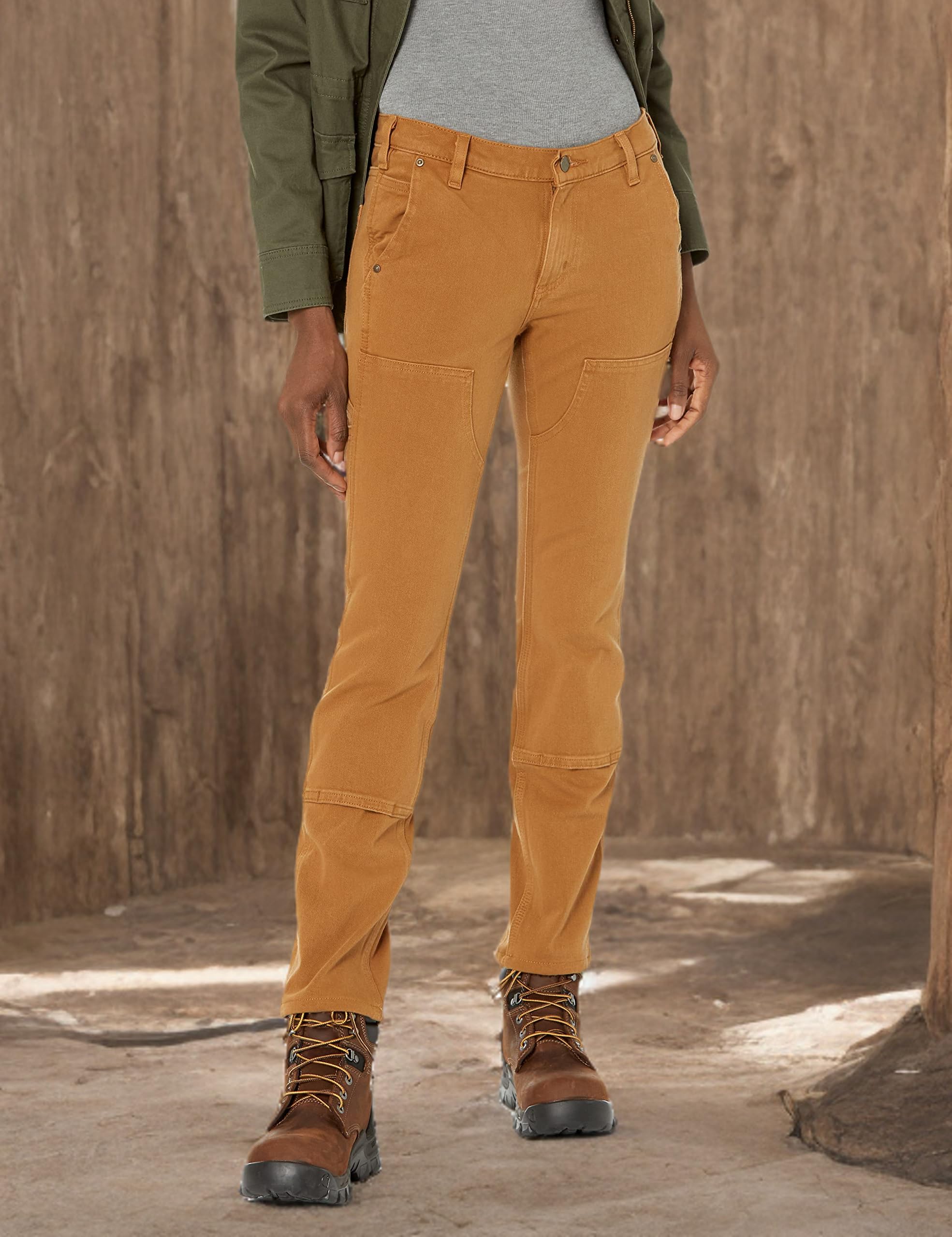 Carhartt Women's Rugged Flex Twill Work Pants - Durable & Comfortable for Construction, Landscaping & Outdoor Jobs | Perfect for Tough Work Environments