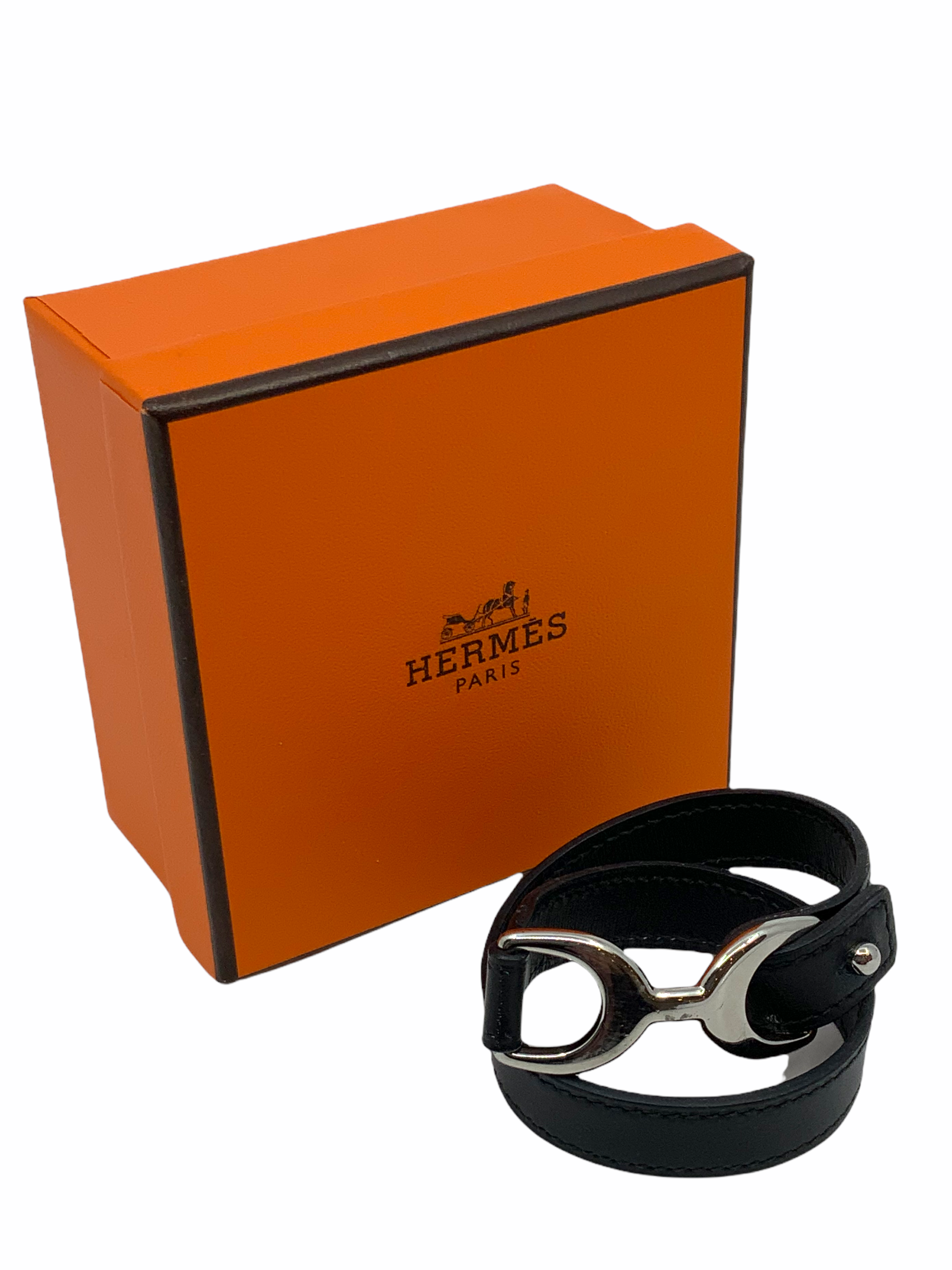Hermes Dandy Double Tour Wrap Bracelet XS - Luxury Leather Wristband for Women, Elegant Gift for Her | Perfect for Parties, Weddings & Everyday Fashion