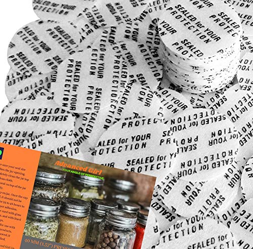 Pressure Sensitive Torque Activated Seals Cap Liners - 40mm (1.57