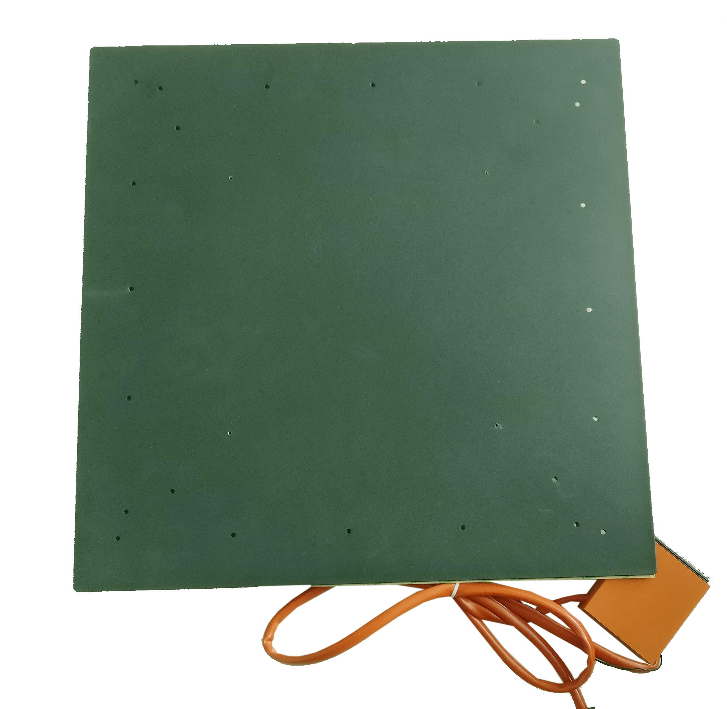 510x510mm Silicone Heater Pad for CR-10S5 & CR10S-5 3D Printers | Fast Heating to 100°C in 10 Minutes | Digital Temperature Controller | 110V Only | Perfect for 3D Printing, Bed Leveling & Rapid Prototyping