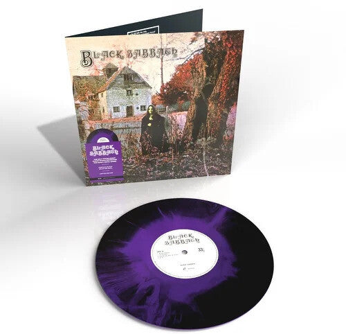 Black Sabbath – Black Sabbath (Purple & Black Splatter Vinyl LP) | Limited Edition Heavy Metal Record | Perfect for Vinyl Collectors & Music Enthusiasts