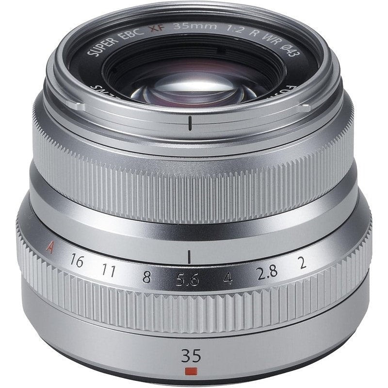 Fujifilm XF 35mm F2 R WR Lens - Weather Resistant Prime Lens for Fuji X-Mount Cameras | Perfect for Portrait, Street & Low Light Photography