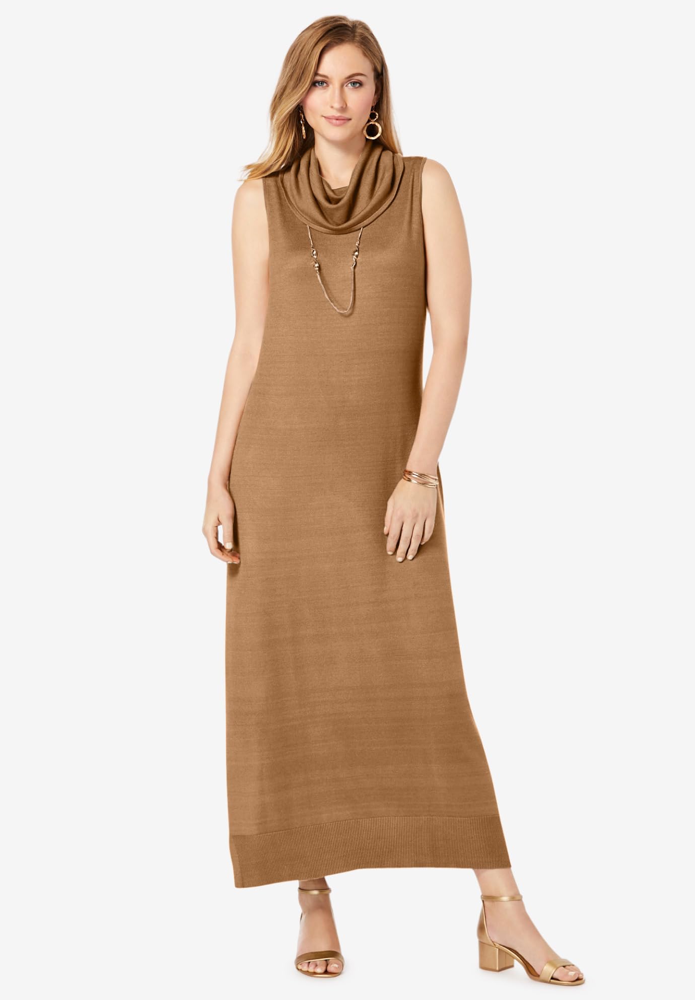 Jessica London Women's Plus Size 2-Piece Sweater Dress Set - Cozy Knit Outfit for Fall & Winter - Perfect for Office, Date Night & Holiday Parties