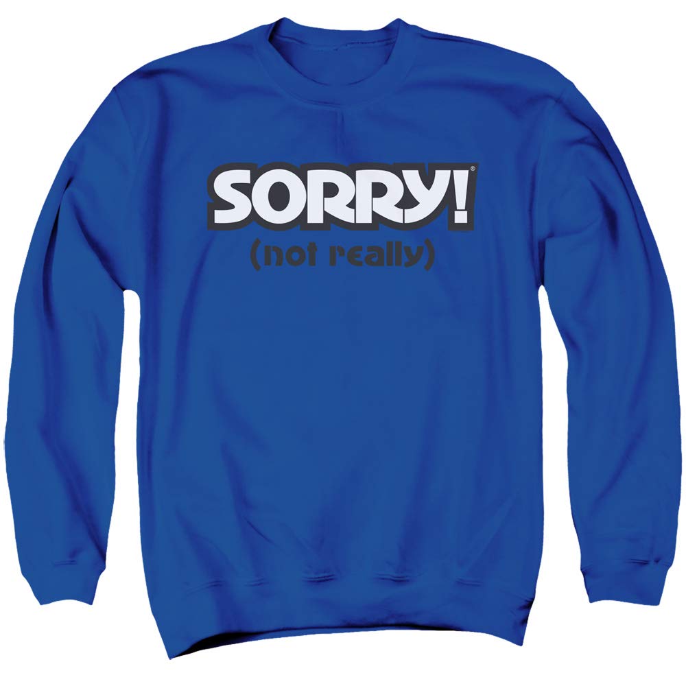 Sorry Not Sorry Unisex Crewneck Sweatshirt for Men & Women | Comfortable Casual Pullover for Everyday Wear, Street Style, Lounge & Gifts