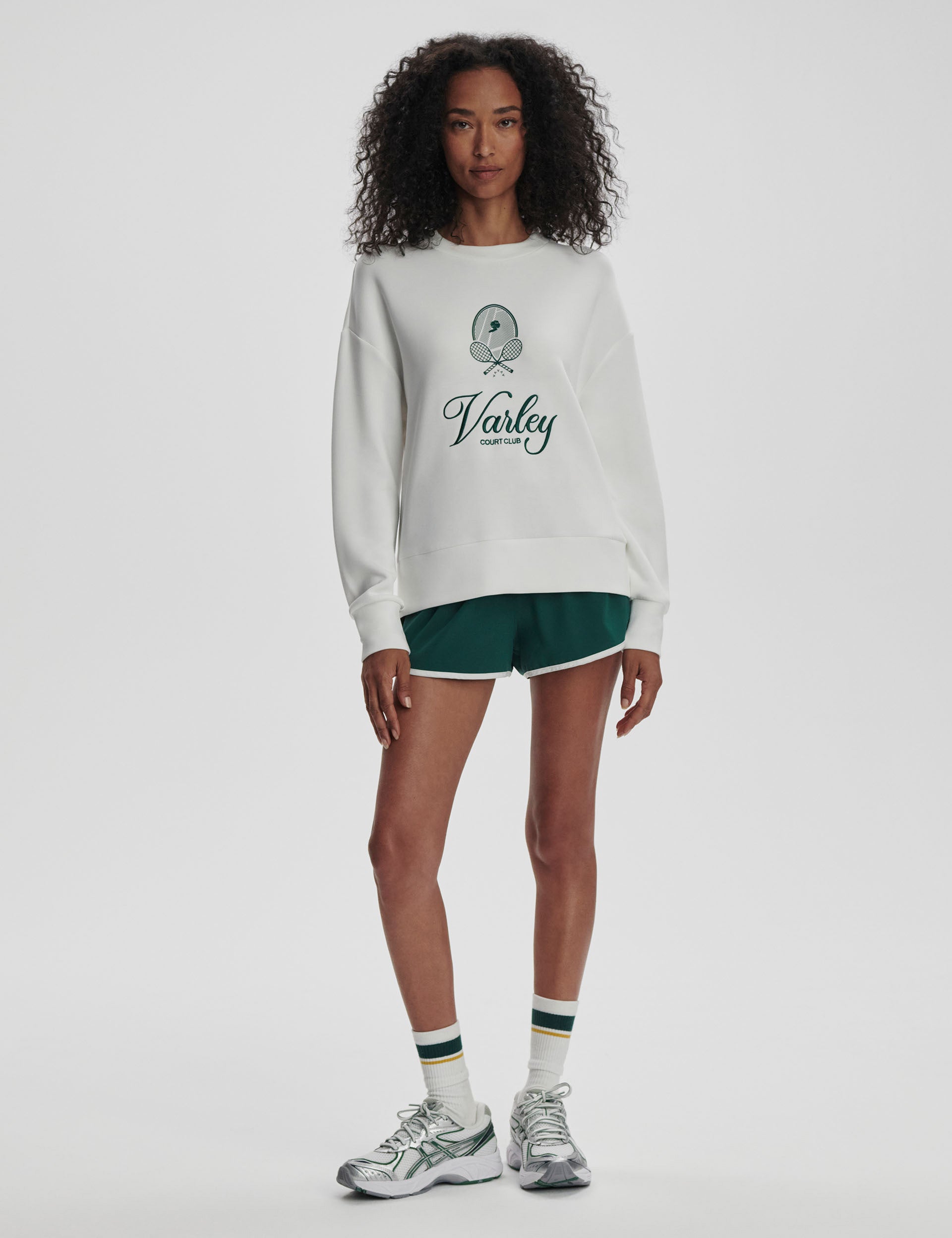 Rasco Namesake Sweater - White & Forest Green Pullover for Men & Women | Cozy Casual Wear for Fall & Winter, Outdoor Activities, and Loungewear