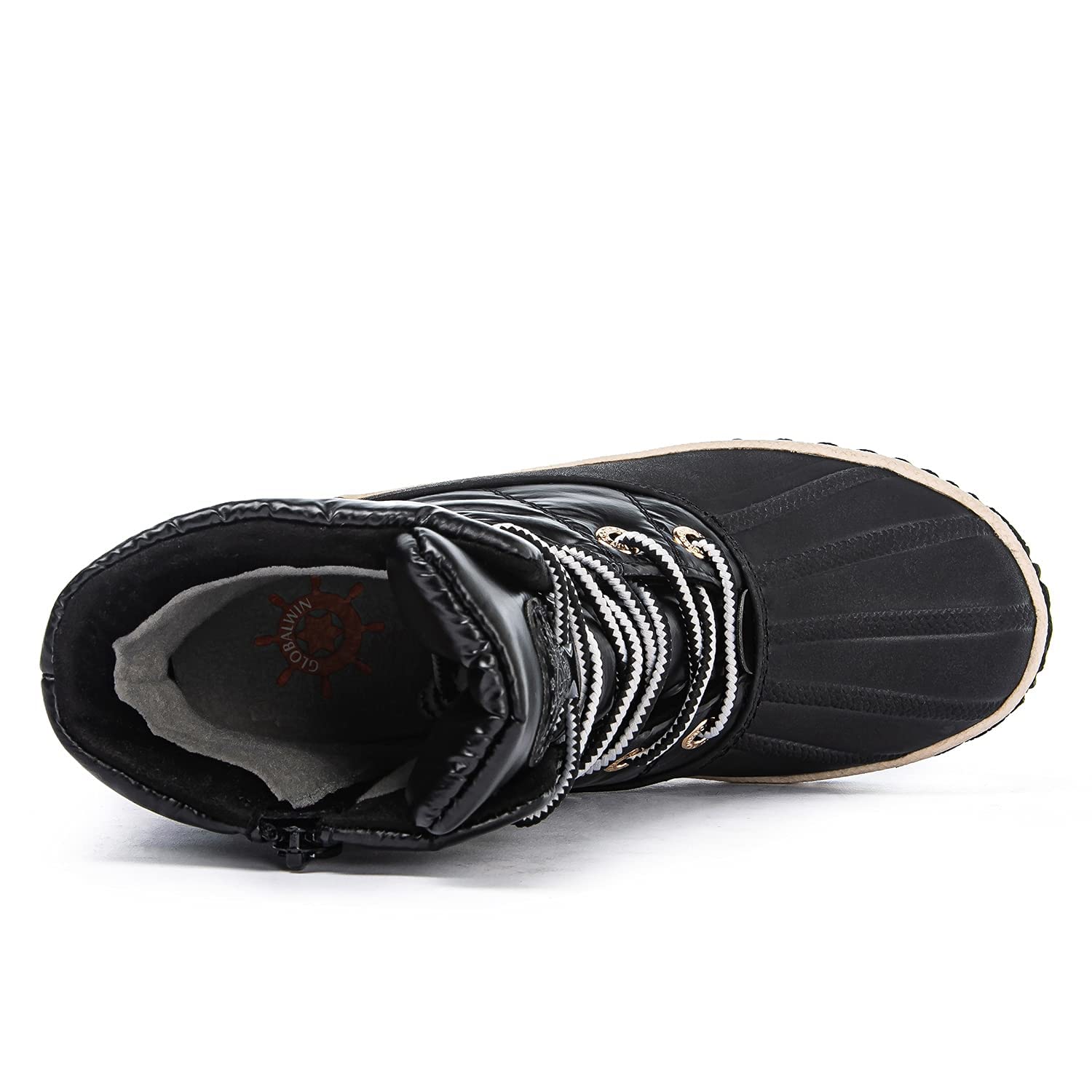 GLOBALWIN Women's Winter Ankle Boots - Waterproof Snow Boots with Fur Lining for Cold Weather, Outdoor Walking & Winter Fashion