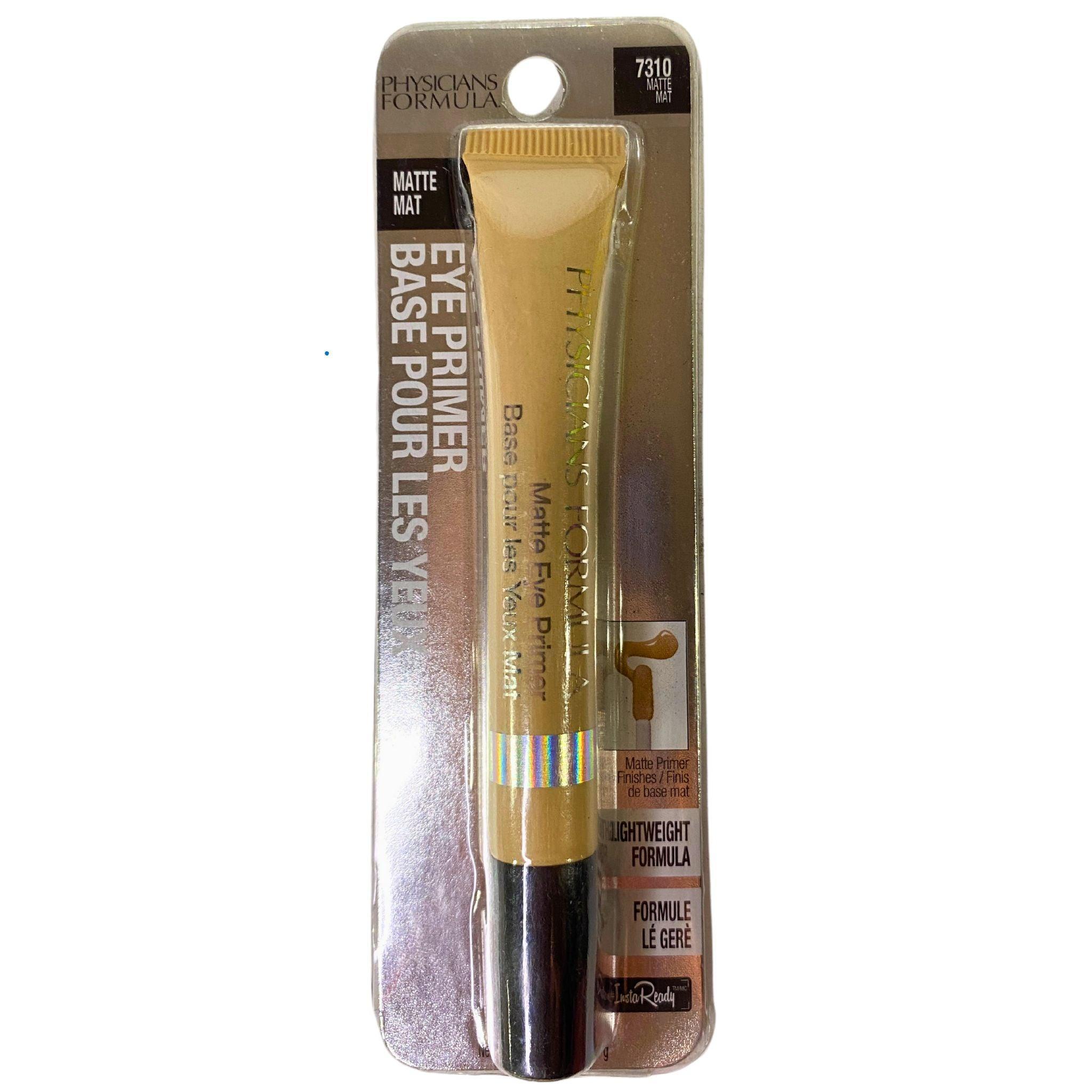 Physicians Formula Matte Eye Primer - Lightweight Formula 0.31OZ (60 Pcs Lot) - Long-Lasting Eyeshadow Base for Oily Lids, Perfect for Professional Makeup & Daily Use