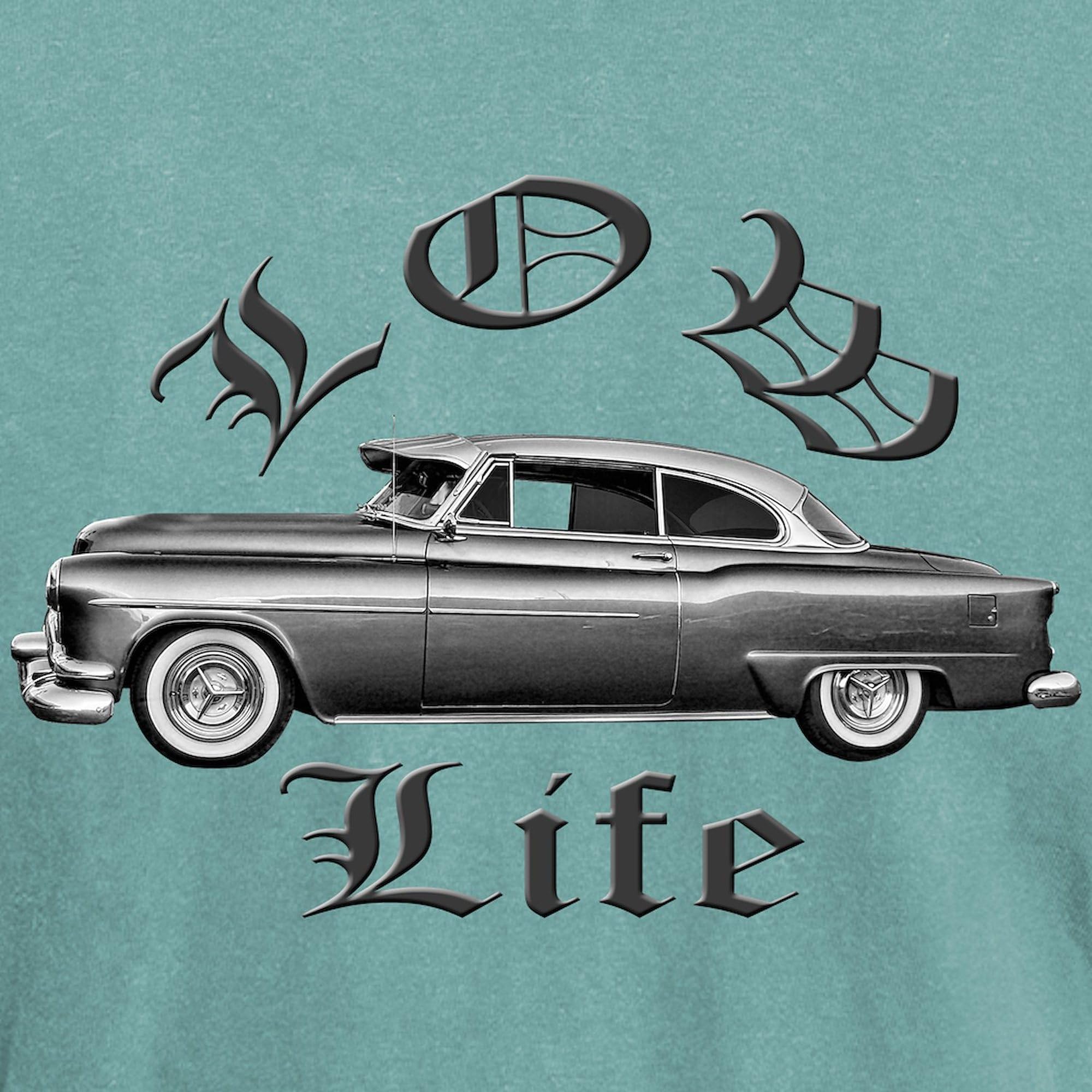 Low Life Lowrider T-Shirt for Men | Comfort Colors Premium Cotton Tee | Casual Streetwear & Car Show Apparel