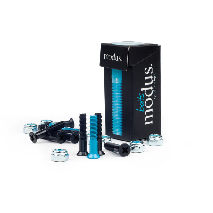 Modus 1 Phillip Hardware 10pk Black/Blue - Premium Cabinet & Furniture Hardware Kit for Home Improvement & DIY Projects