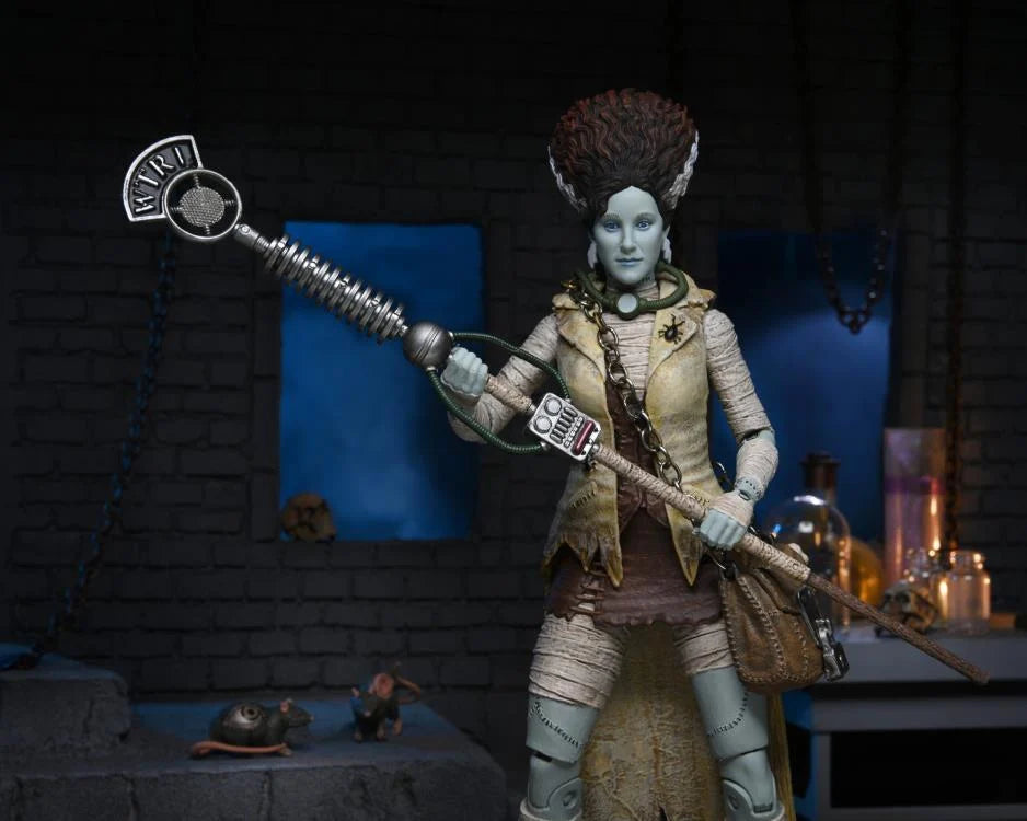 Ultimate April O'Neil as The Bride of Frankenstein Costume - TMNT Cosplay Outfit for Halloween & Comic Con