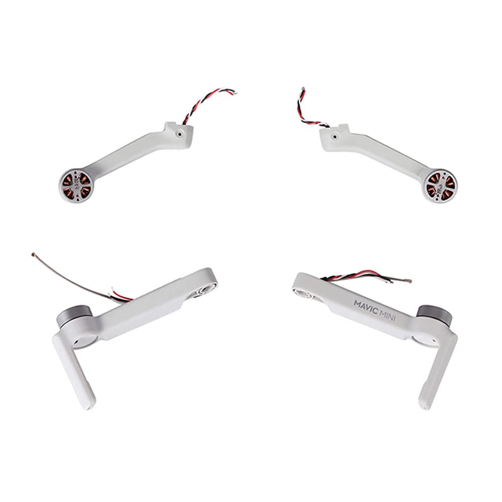 Original DJI Mavic Mini RC Drone Replacement Arms with Motor - Left/Right Front & Back Arm Repair Parts for Mavic Mini Drone - Perfect for Aerial Photography, Travel Adventures, and DIY Drone Maintenance