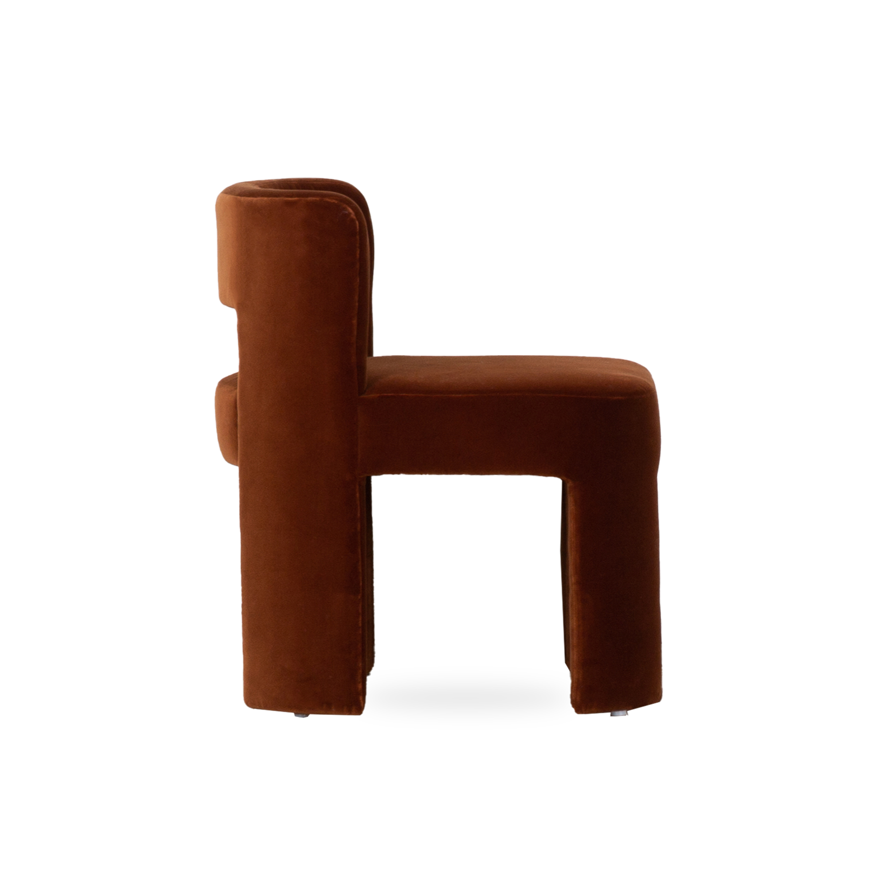 Modern Ponte Dining Chair - Sturdy & Comfortable Upholstered Seat for Kitchen, Dining Room, or Office - Elegant Home Furniture for Everyday Use