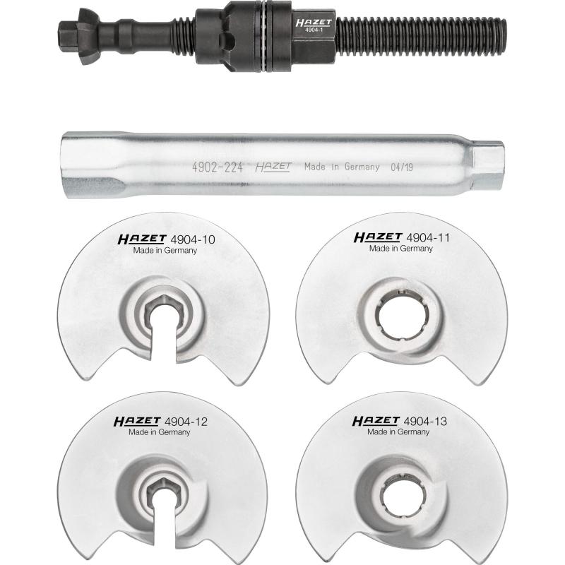 Hazet 4904/6 Universal Inside Spring Vice Set - Professional Automotive & Workshop Tool for Secure Clamping - Perfect for Mechanics, DIY Projects & Metalworking
