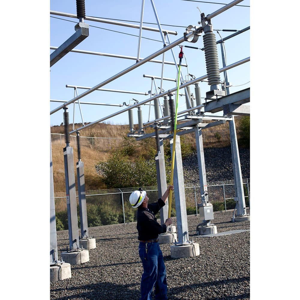 Amprobe 3107749 TIC 410A Hot Stick Attachment - High Voltage Detector with Extended Reach from 33 to 57 Inches - Ideal for Electrical Maintenance and Safety Inspections