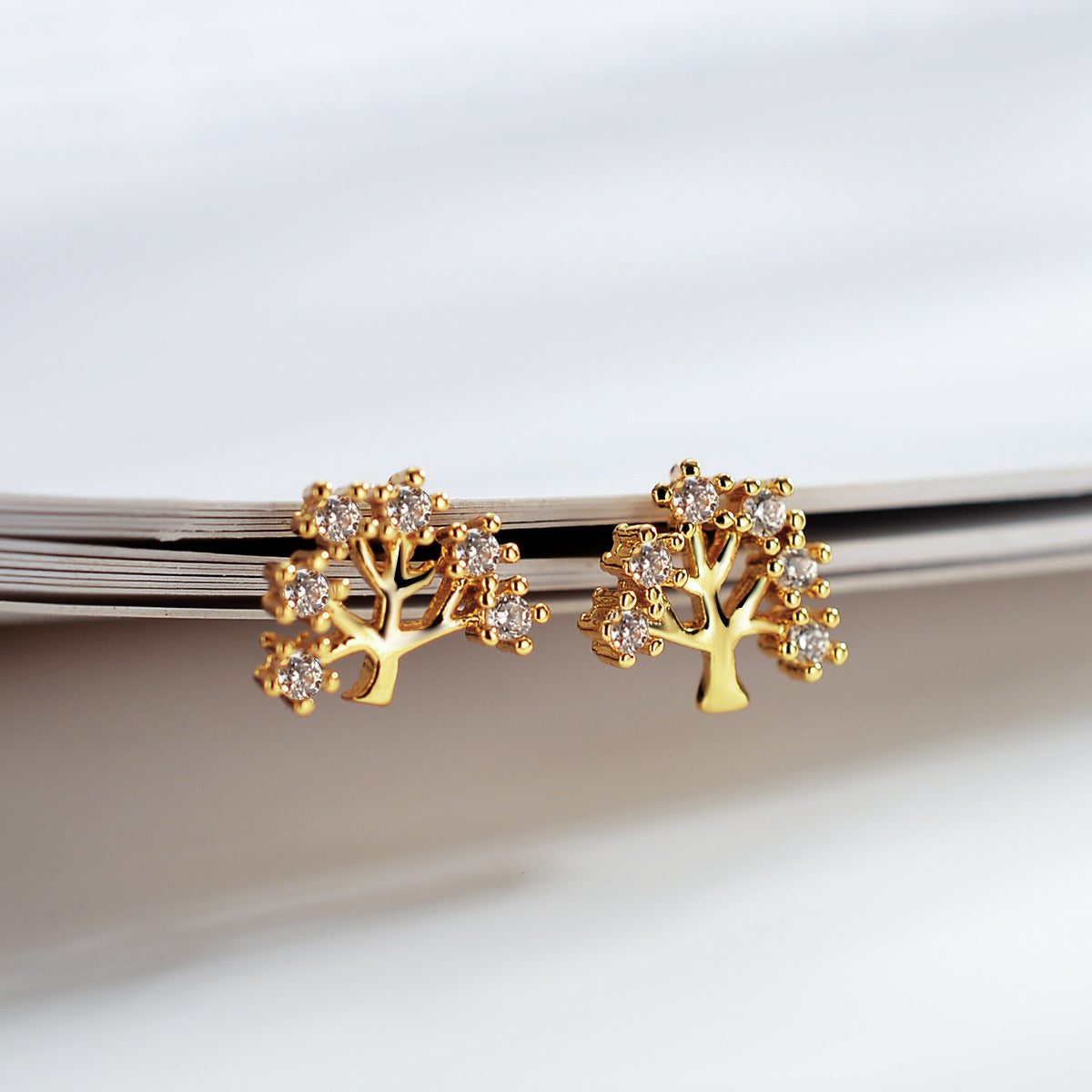 Tree of Life Stud Earrings - Sterling Silver Dainty Earrings for Women | Spiritual Jewelry Gift for Her | Perfect for Everyday Wear & Special Occasions