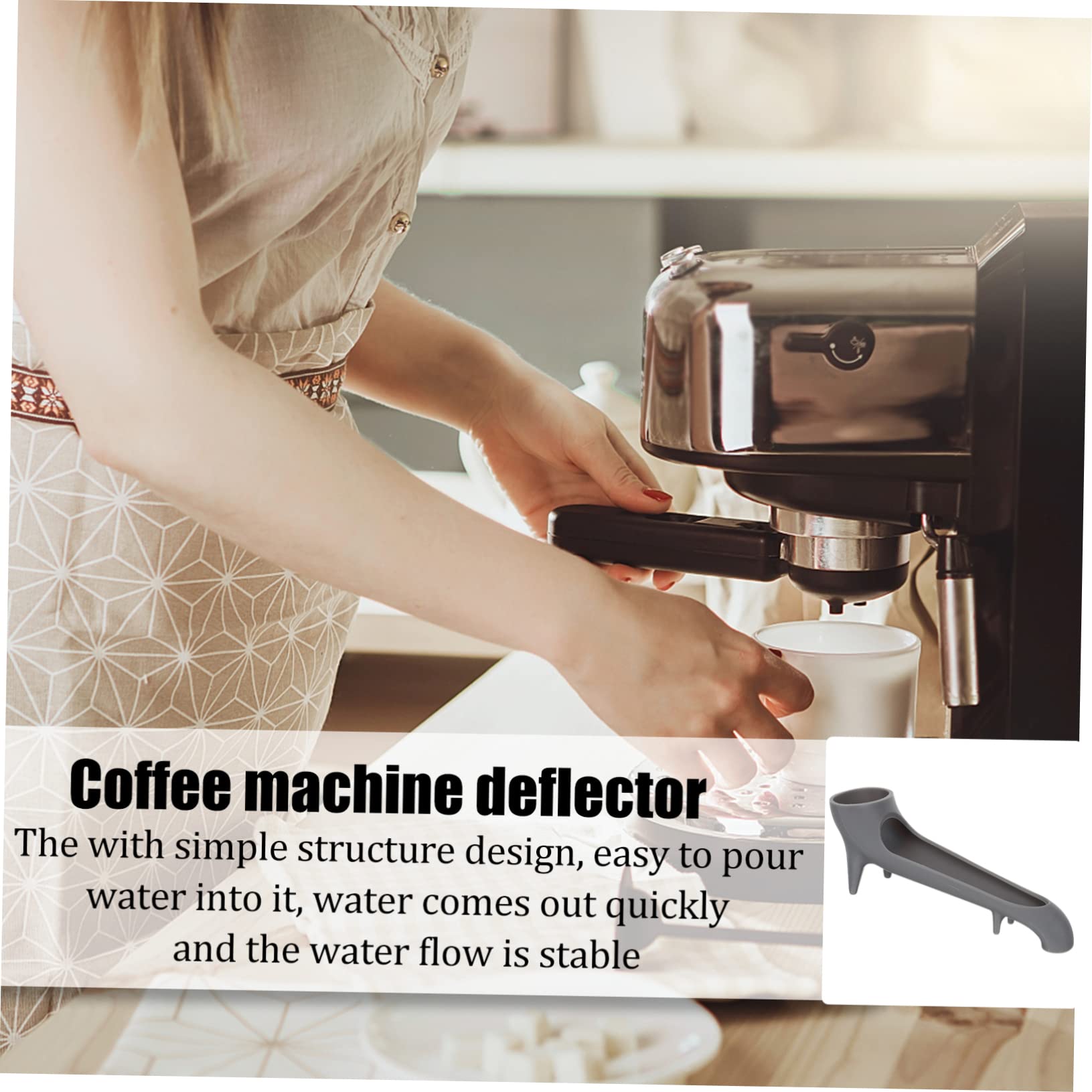 Premium Coffee Machine Deflector & Water Conduction Tool - Universal Water Guide Accessory for Drip Coffee Makers, Espresso Machines & Water Tanks - Perfect for Home Baristas & Coffee Shops