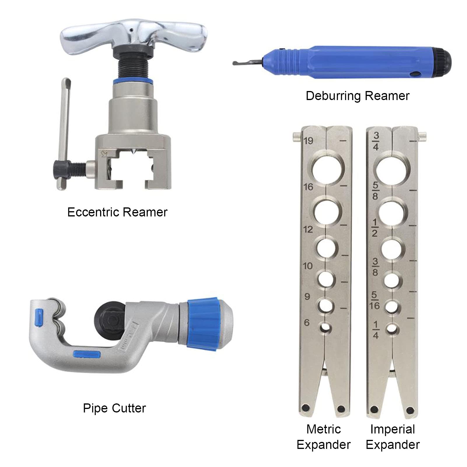 HVAC Copper Pipe Flaring Tool - Eccentric Tube Flare Kit for Refrigerator Repair & Home Maintenance | Professional Refrigeration Tool for DIY & Household Use