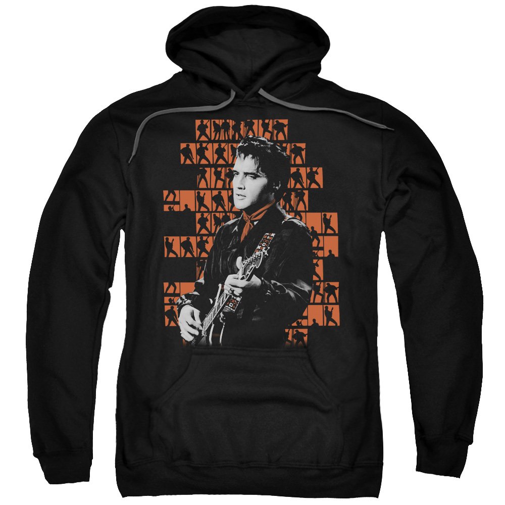 Elvis Presley Black Hoodie - Vintage Music Icon Pullover Sweatshirt for Men & Women | Perfect for Concerts, Fan Gatherings & Casual Wear
