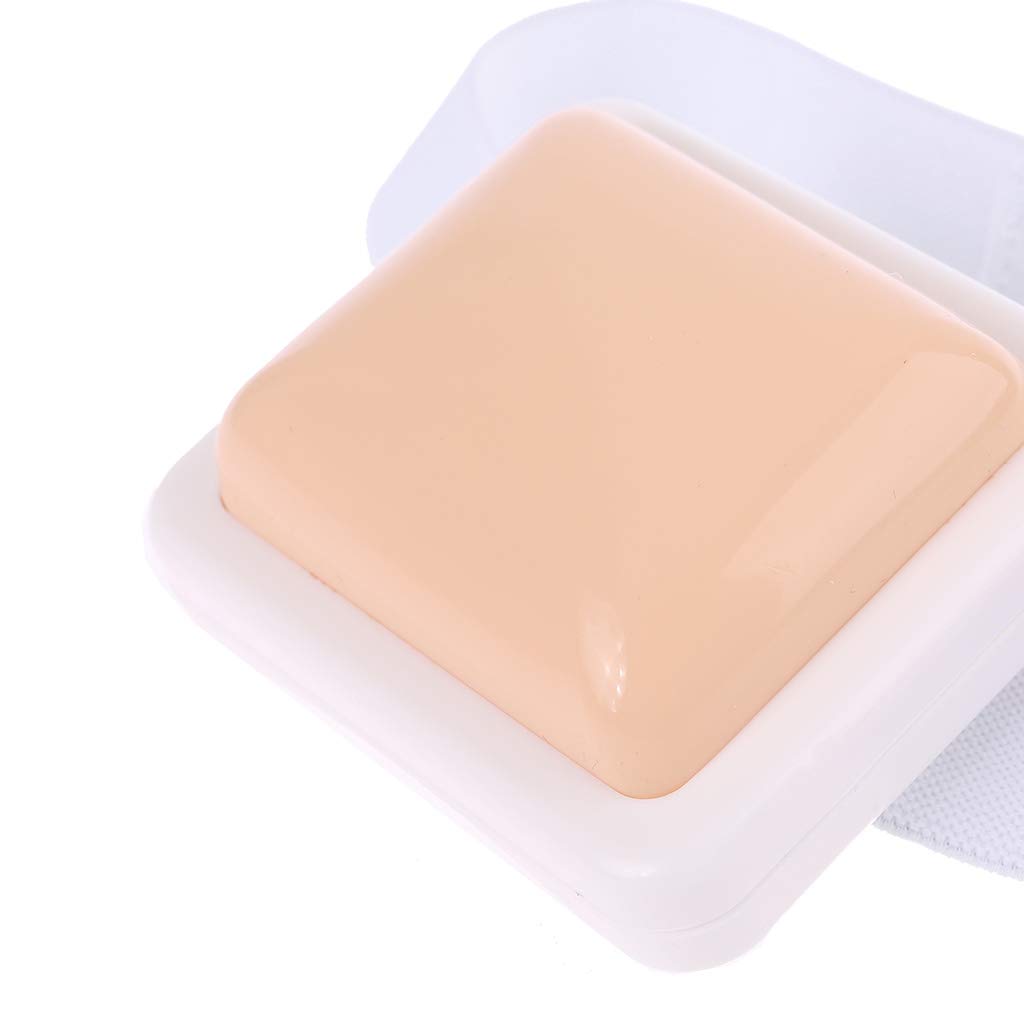 Plastic Intramuscular Injection Training Pad for Nurses & Medical Students - Realistic IV Practice Tool for Healthcare Education & Clinical Skills Development (Perfect for Nursing School, EMT Training & Medical Simulation Labs)